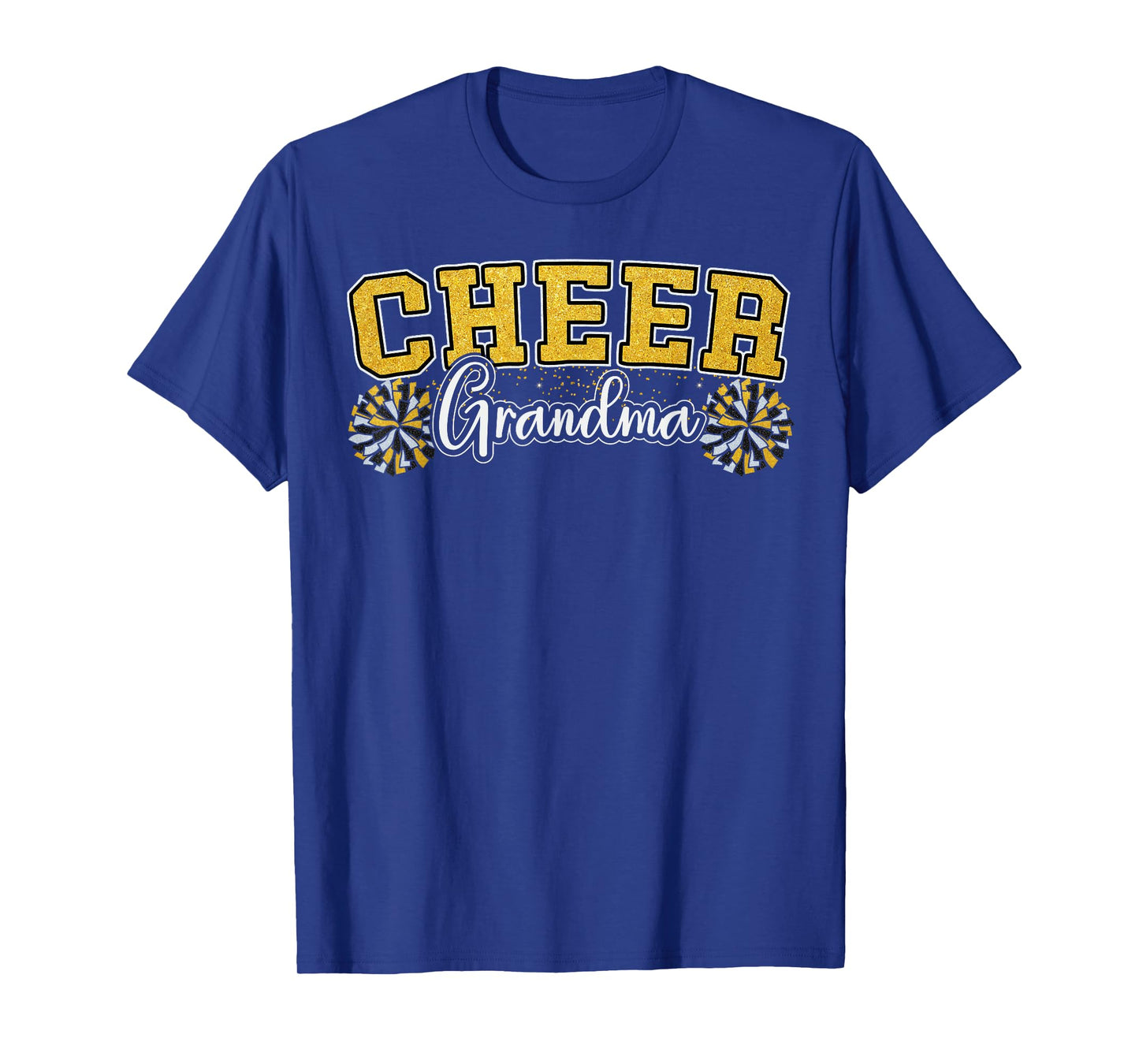 Cheer Grandma My Favorite Cheerleader Calls Me G-ma Yellow T-Shirt