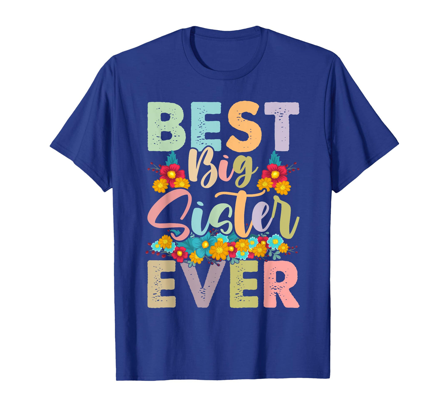 Youth Best Big Sister Ever Girl's Baby Announcement Idea T-Shirt