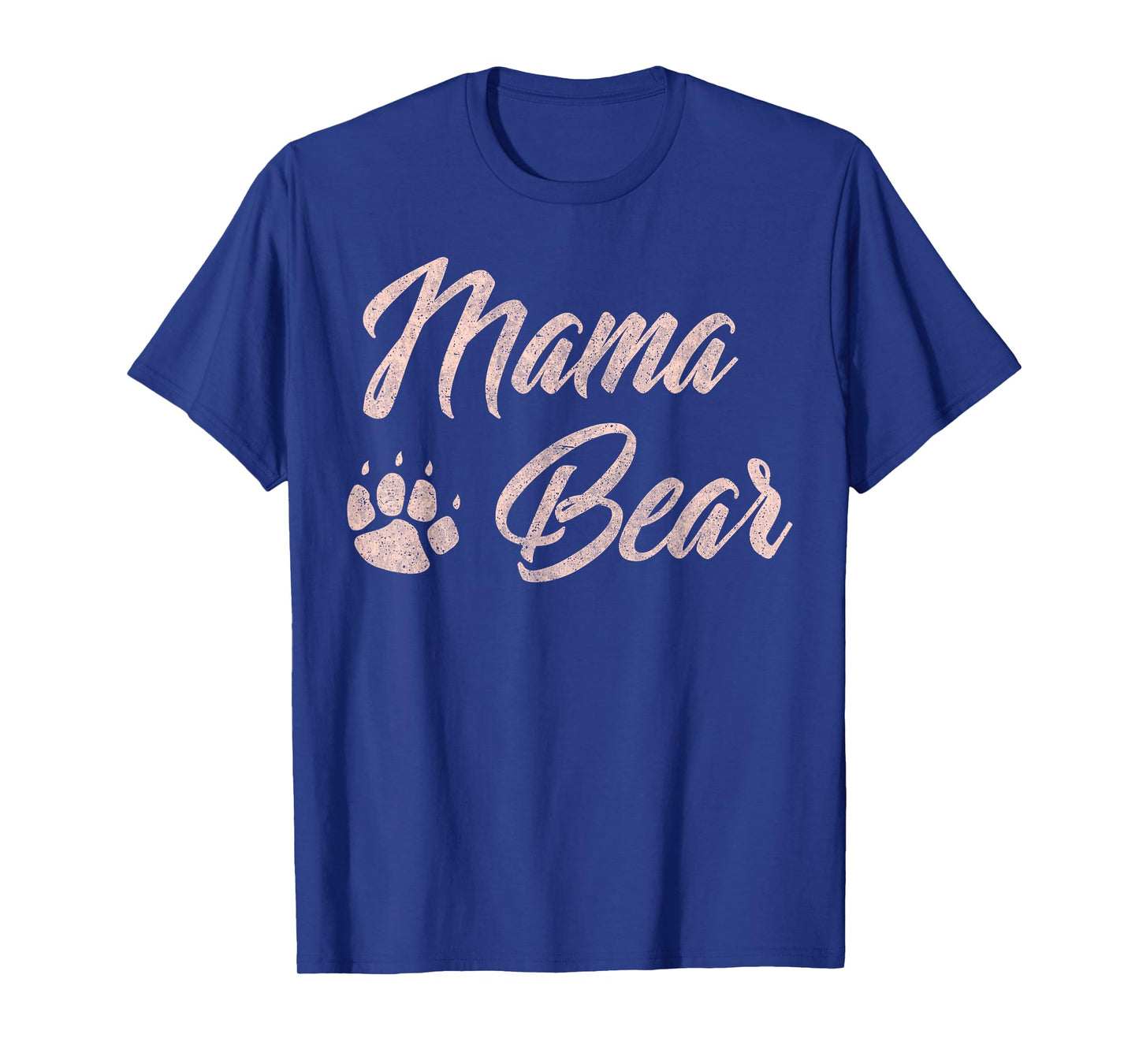 Mama Bear Cute Mothers Day Gift for Mom Paw Pink T-Shirt
