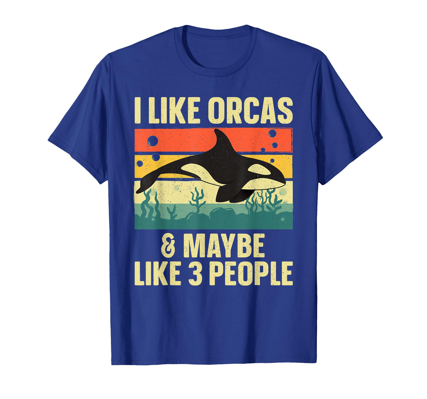 Cool Orca Design For Men Women Kids Killer Whale Ocean Orca T-Shirt