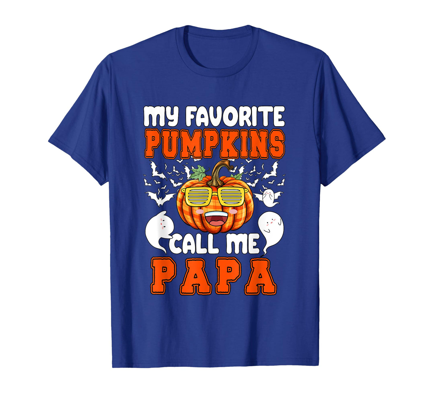 My Favorite Pumpkin Call Me Papa Halloween Family Lover T-Shirt