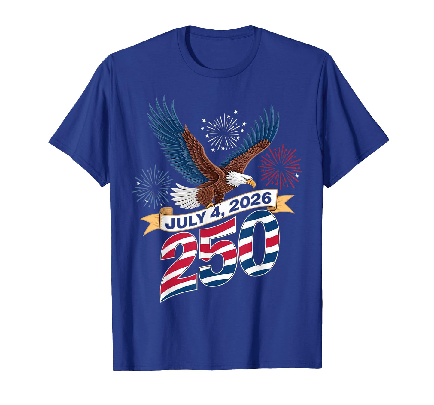 250th Anniversary Patriotic July 4th T-Shirt β USA 1776-2026 T-Shirt