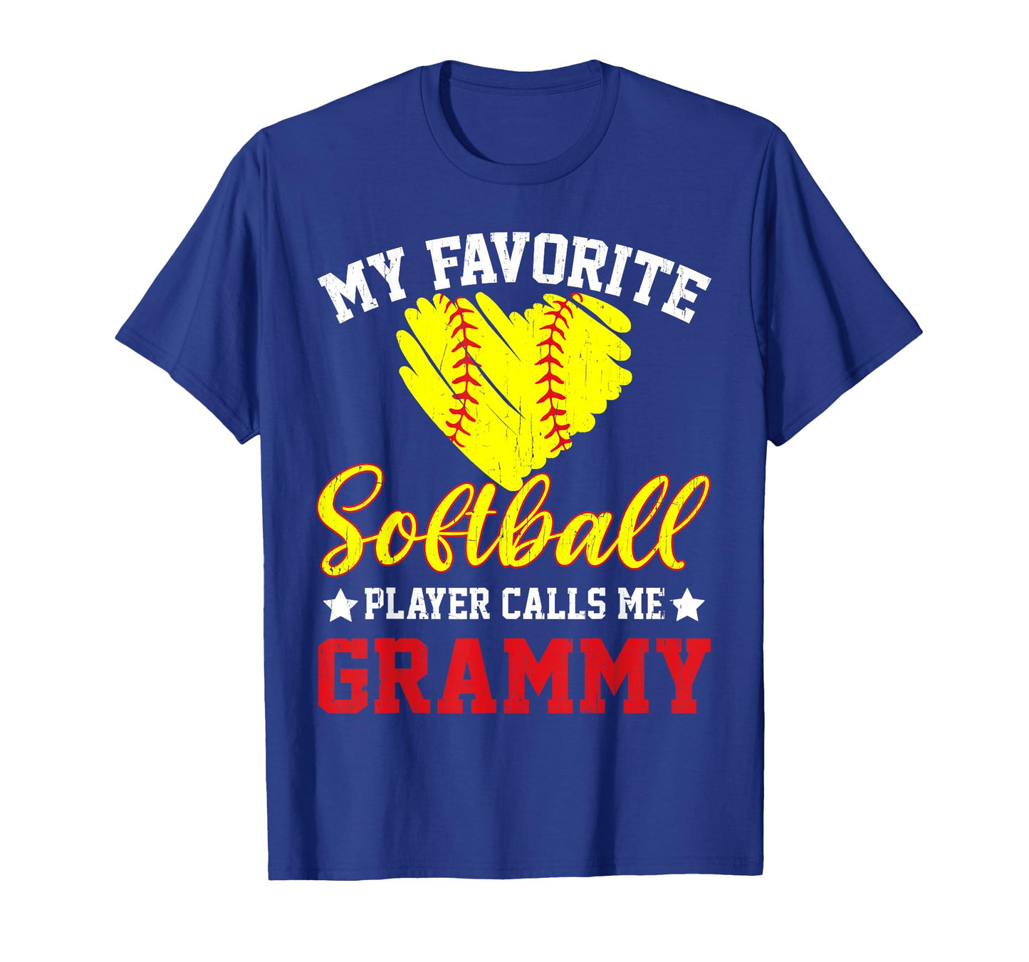 My Favorite Softball Player Calls Me Grammy T-Shirt