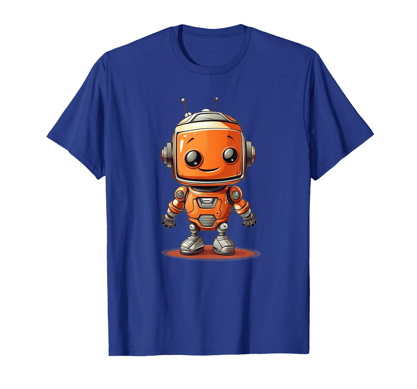 Funny orange Robot Boy Costume T-Shirt