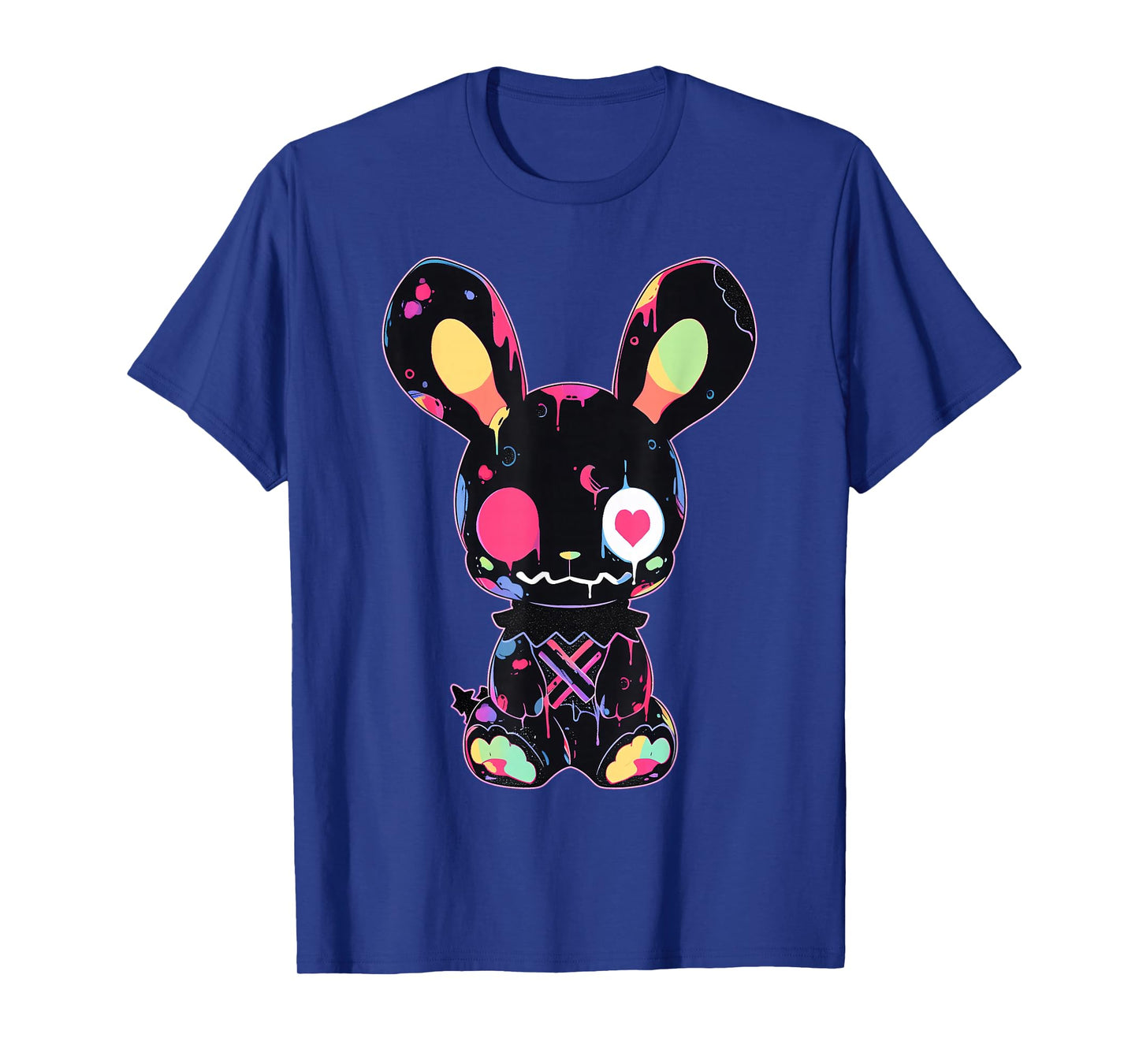 Goth Bunny Kawaii Rabbit Cute Gothic Outfit E-Girl Grunge T-Shirt