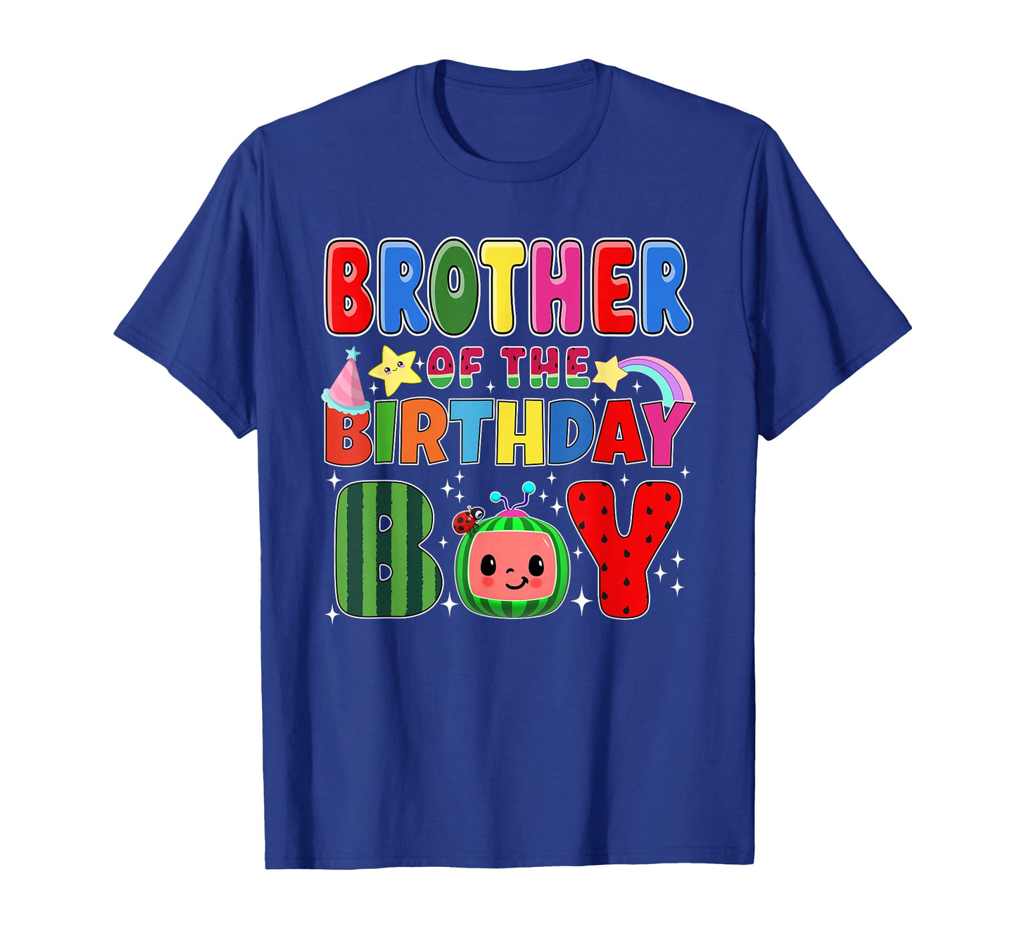 Brother of The Birthday Boy Melon Family Matching Funny T-Shirt
