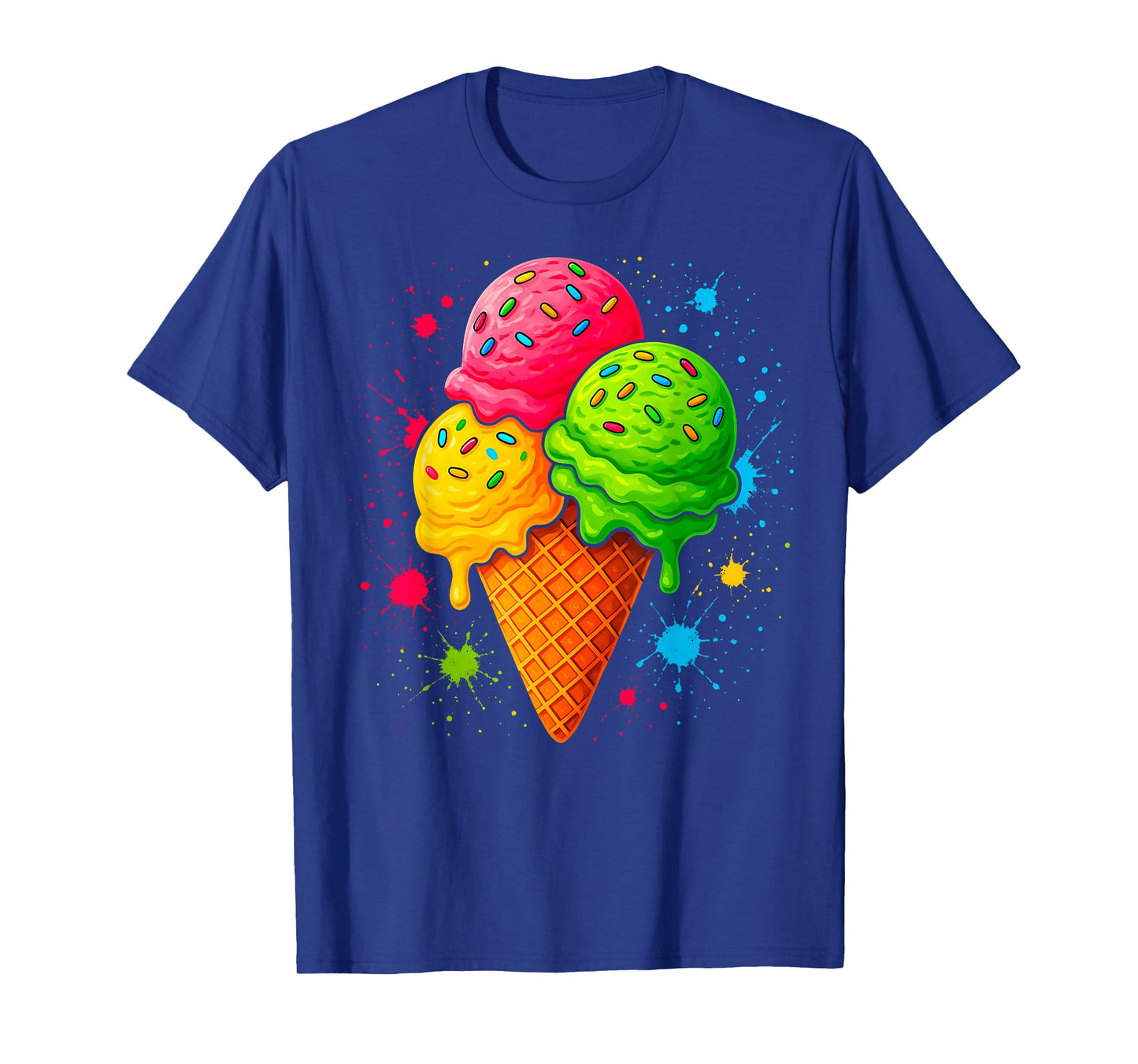 Ice Cream Cone Sprinkles Girls & Women T-Shirt