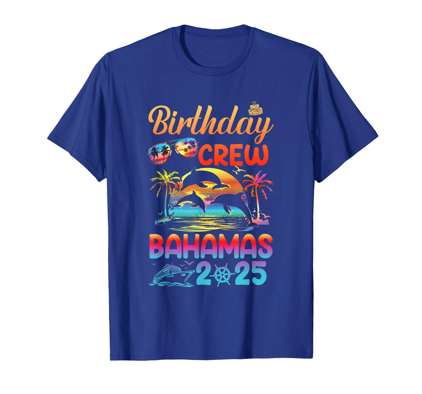 Bahamas Birthday Trip Vacation 2025 Matching Group T-Shirt