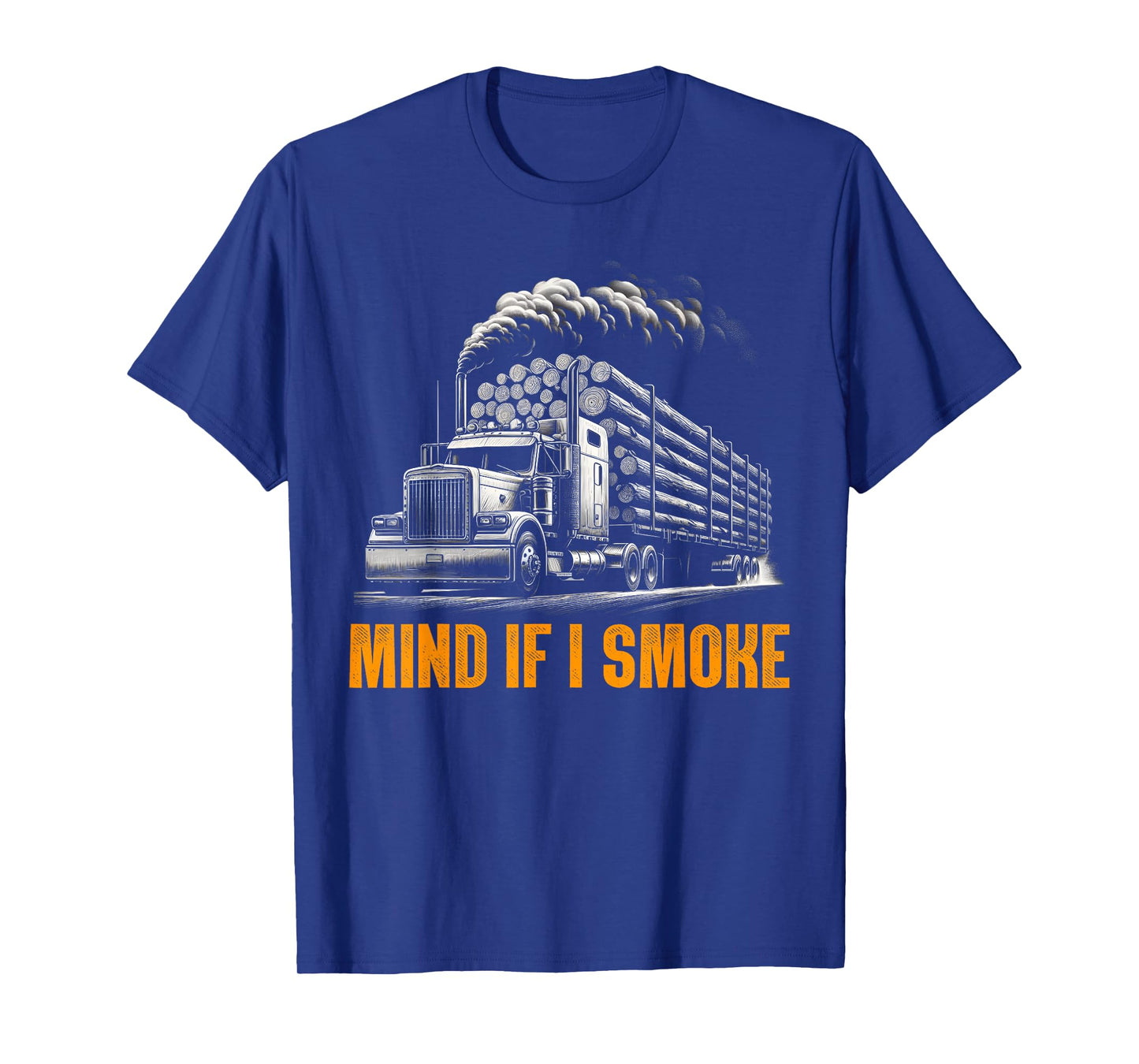 Funny Logging Trucker Gifts Logging Trucker Log Truck Driver T-Shirt