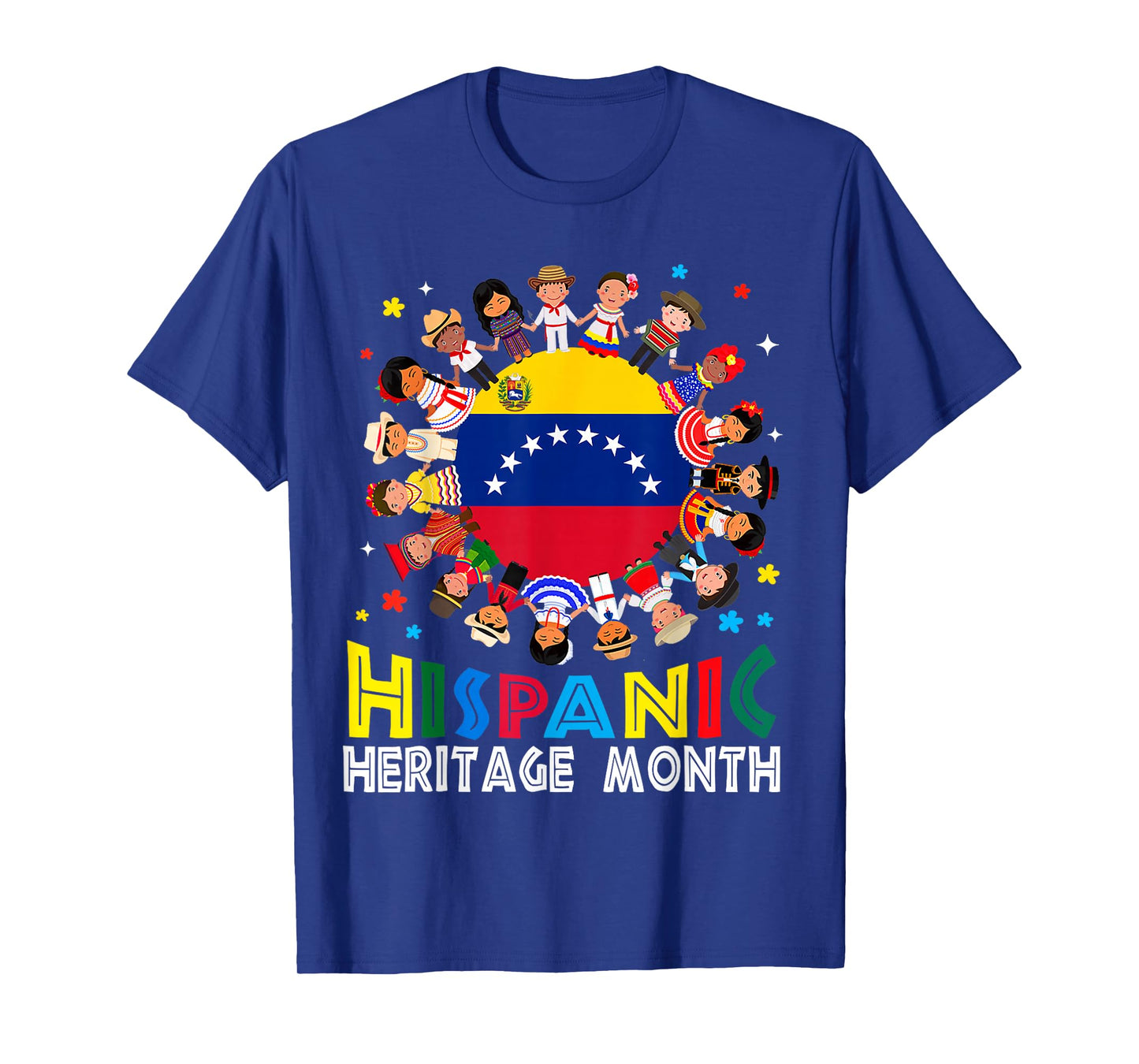 Hispanic Heritage Month Venezuela Kids Boys Girls Toddler T-Shirt