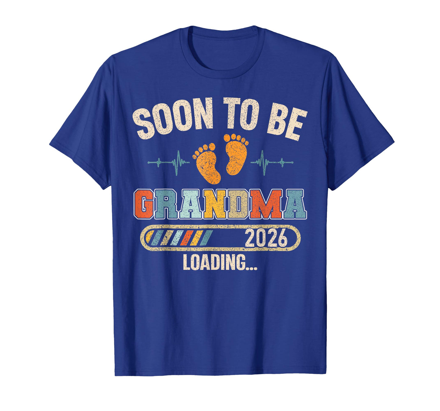 Soon to Be Grandma 2026 Loading Baby Announcement Women T-Shirt