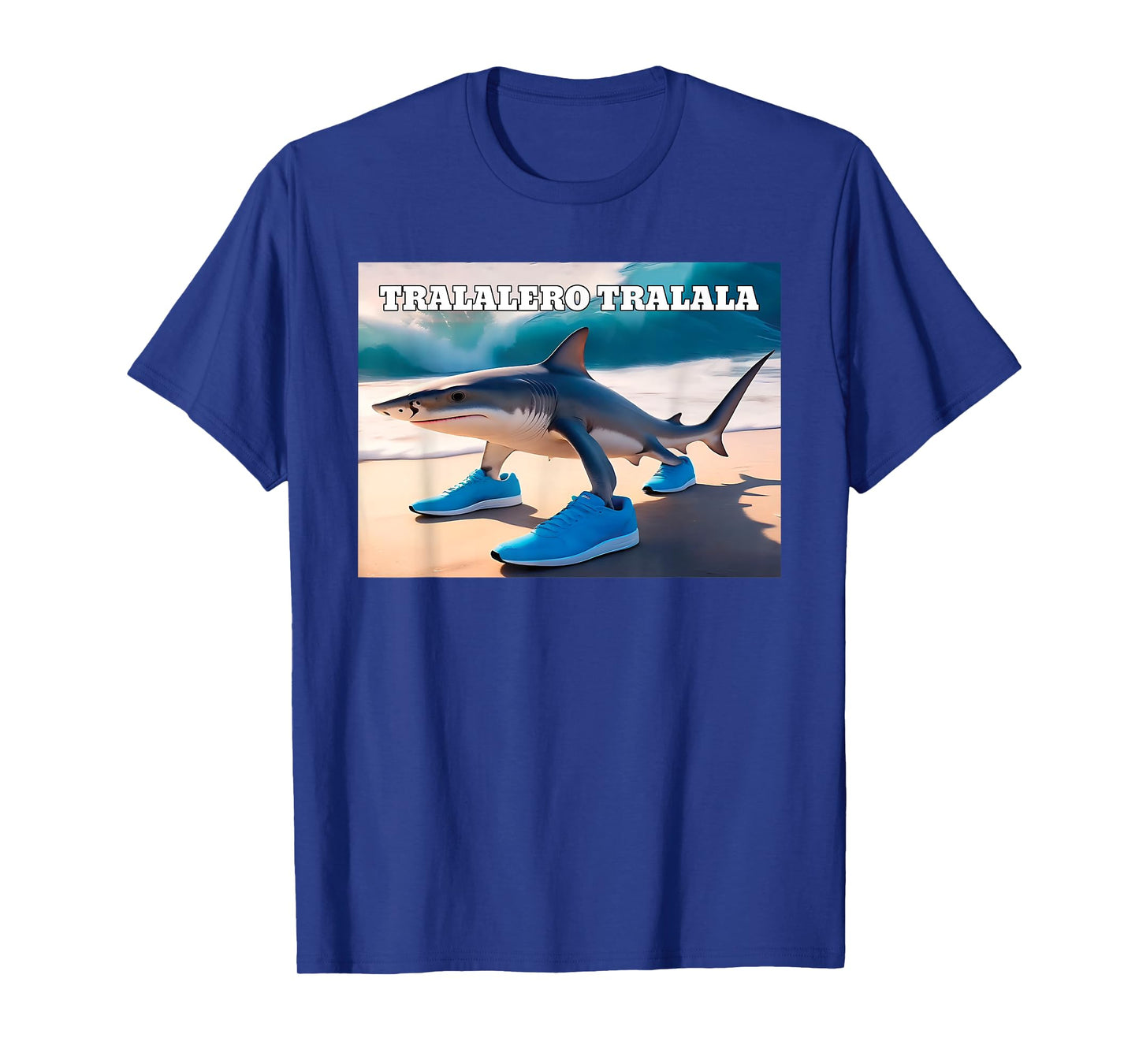 Tralalero Tralala Funny Shark Meme T-Shirt