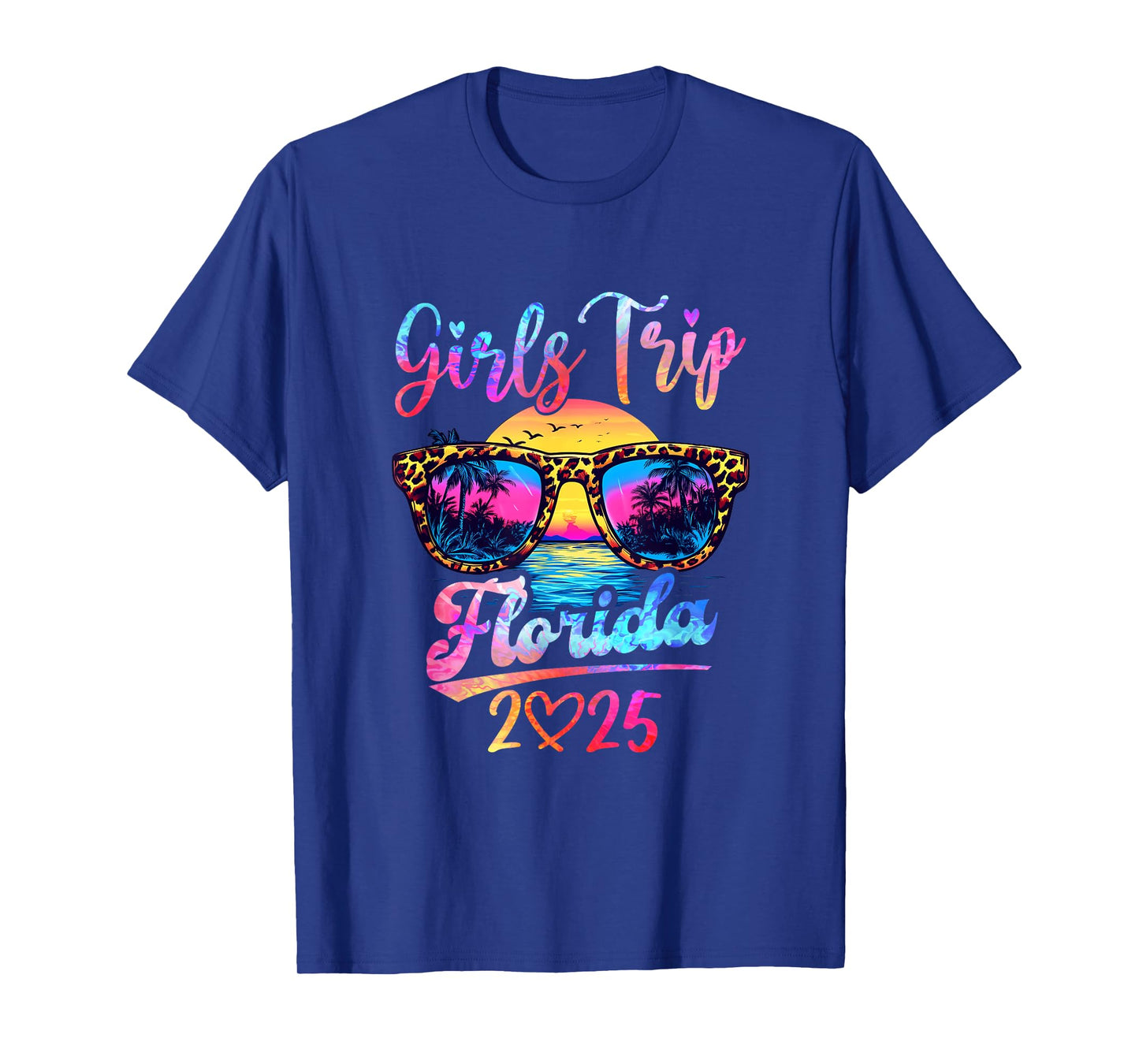 Girls Trip Florida 2025 Matching Summer Vacation Women T-Shirt