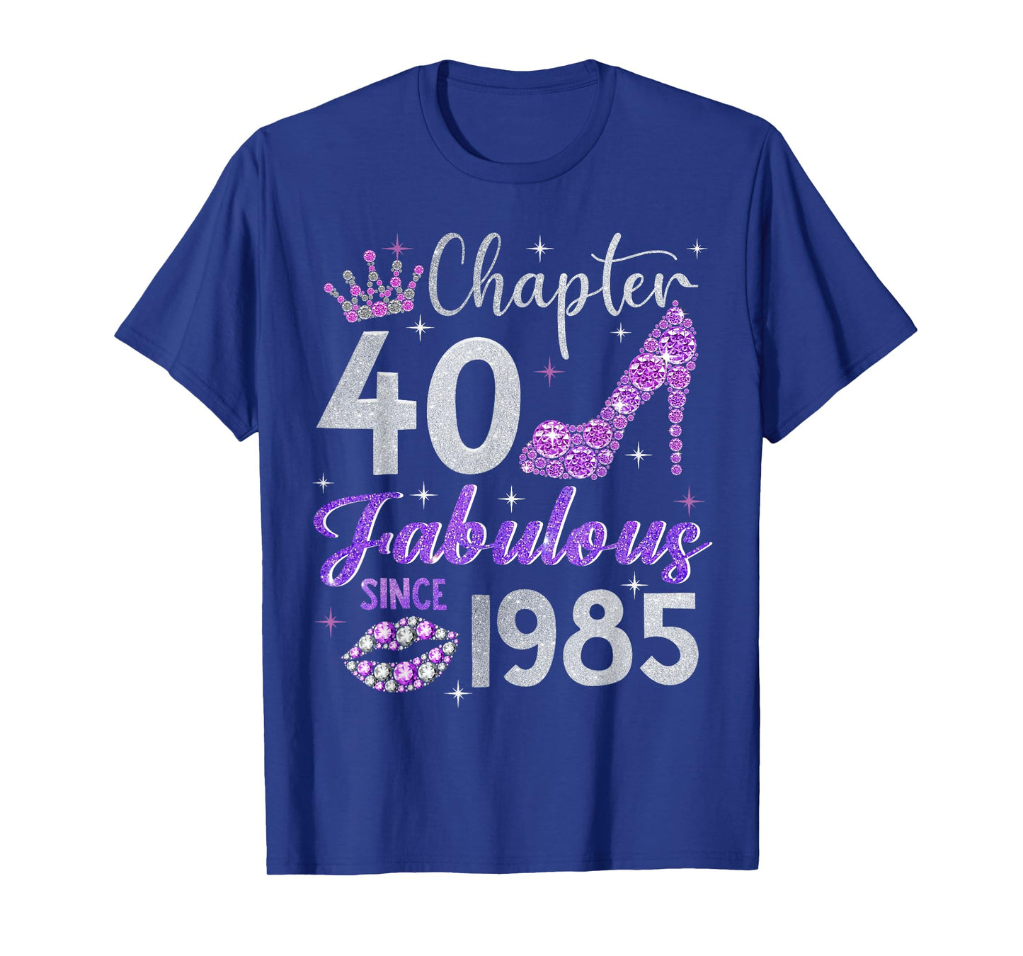 Chapter 40 Fabulous Since 1985 40th Birthday Women Girl T-Shirt