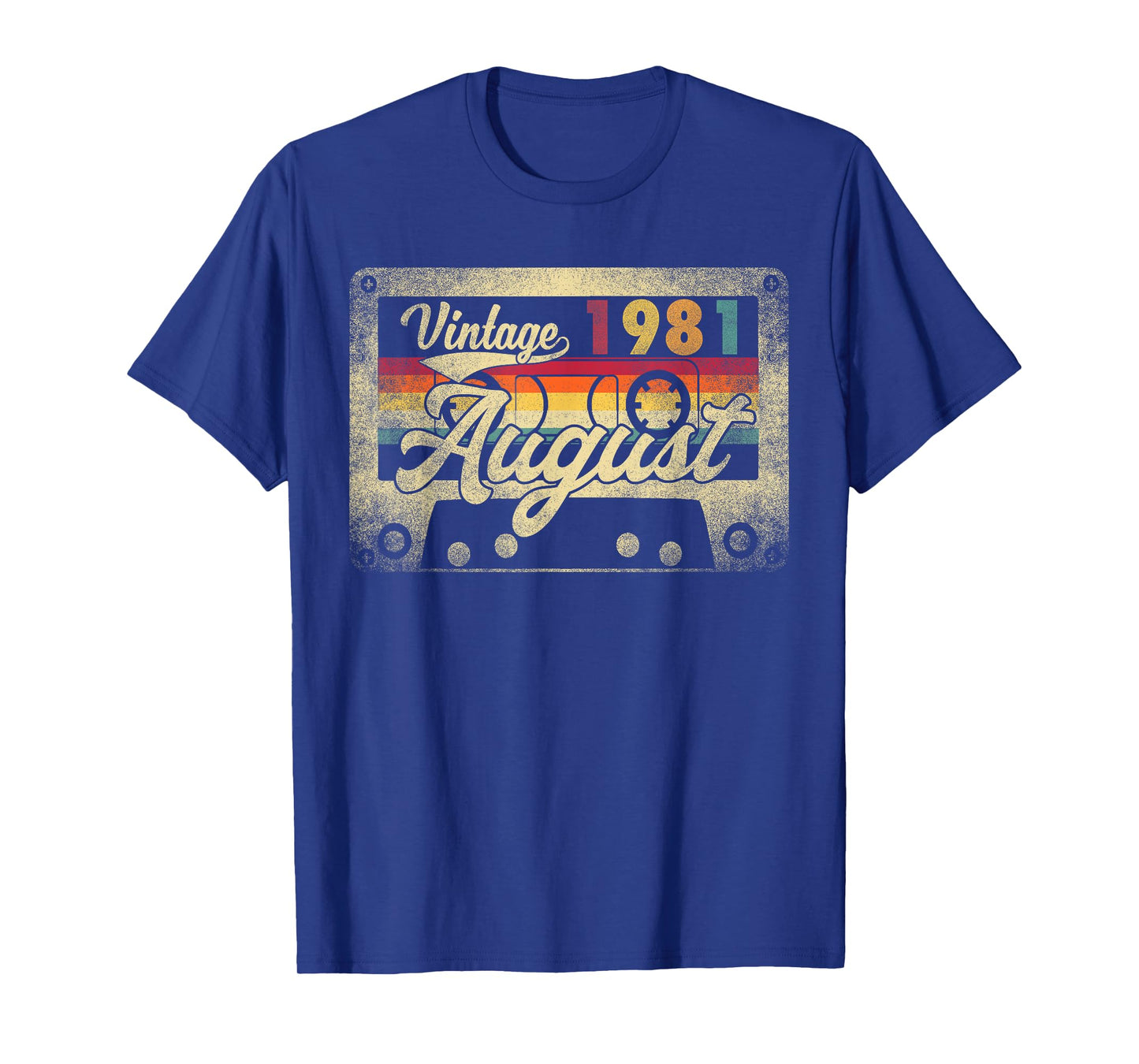 Retro - August 1981 44th Birthday 44 Years Old - Men Women T-Shirt