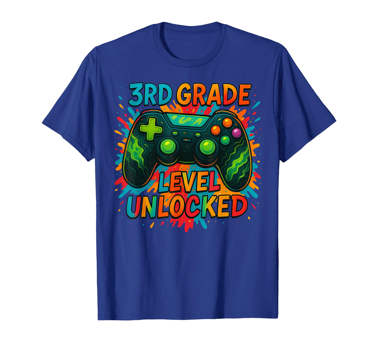 Back to School 3rd Grade Boys Gamer First Day School Level T-Shirt