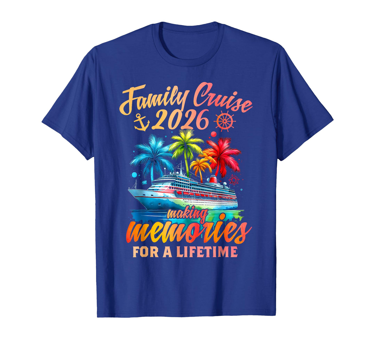 Family Cruise 2026 Family Matching Cruise Vacation Party T-Shirt