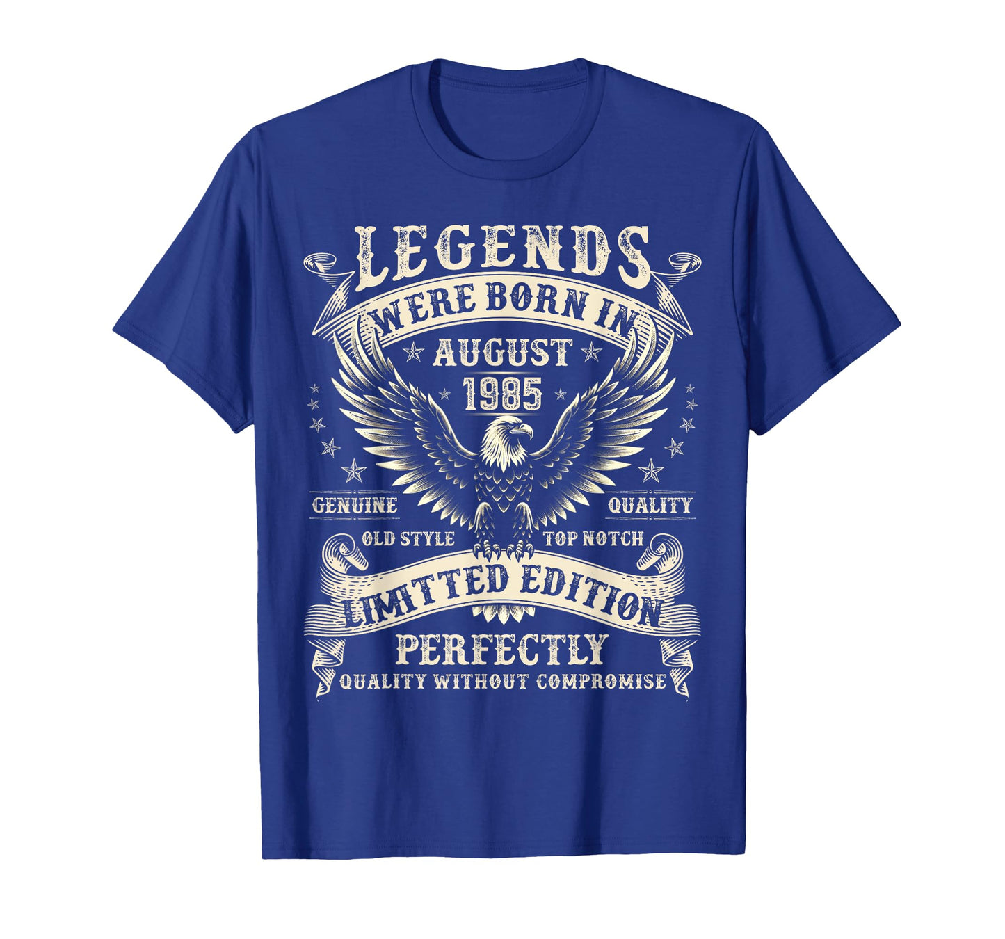 39 Year Old Birthday Gifts For Men 39th Birthday August 1985 T-Shirt