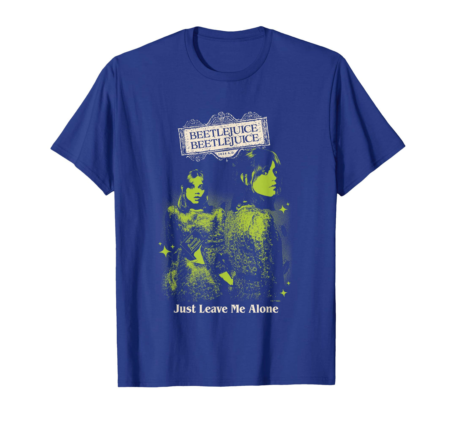 Beetlejuice Beetlejuice Just Leave Me Alone Astrid Vintage T-Shirt