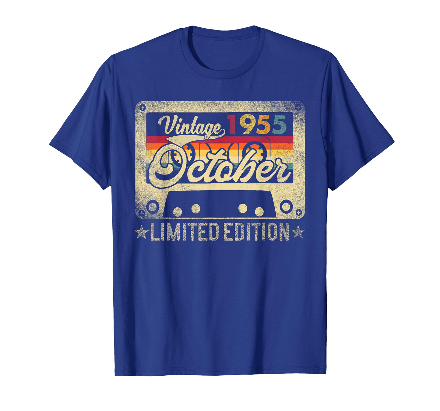 Retro - October 1955 70th Birthday 70 Years Old - Men Women T-Shirt