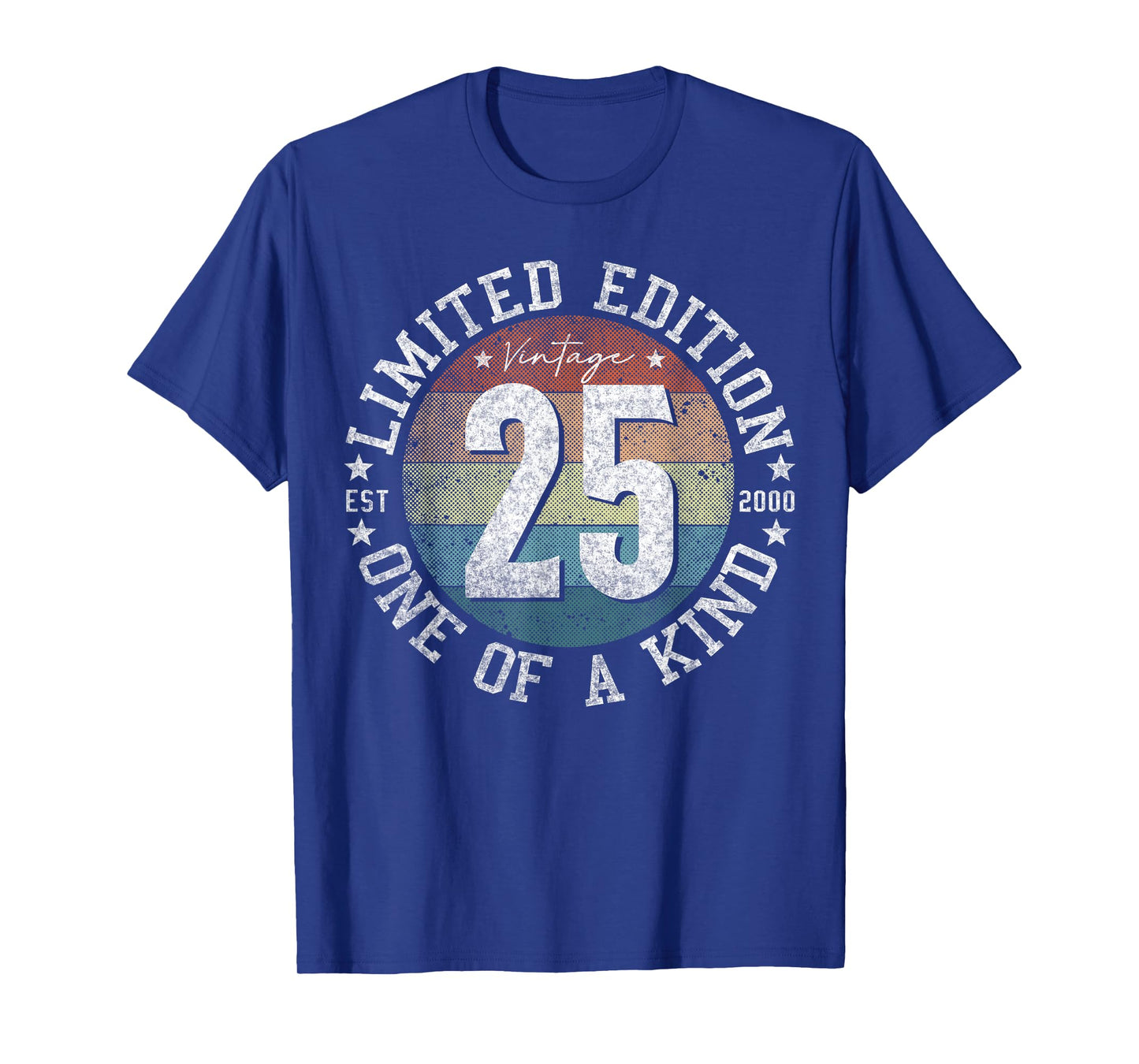 25 Year Old Gifts Vintage 2000 Limited Edition 25th Birthday T-Shirt