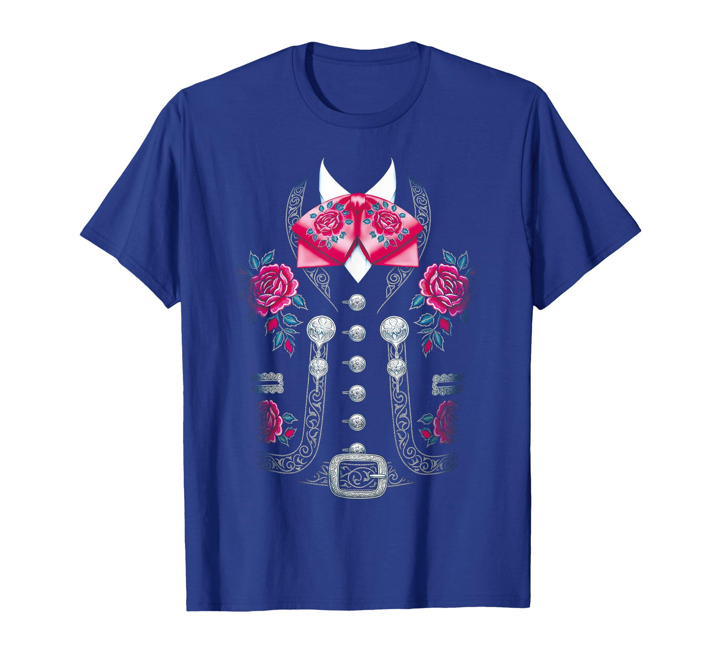 Mexican Mariachi Costume Funny Mexican Charro T-Shirt