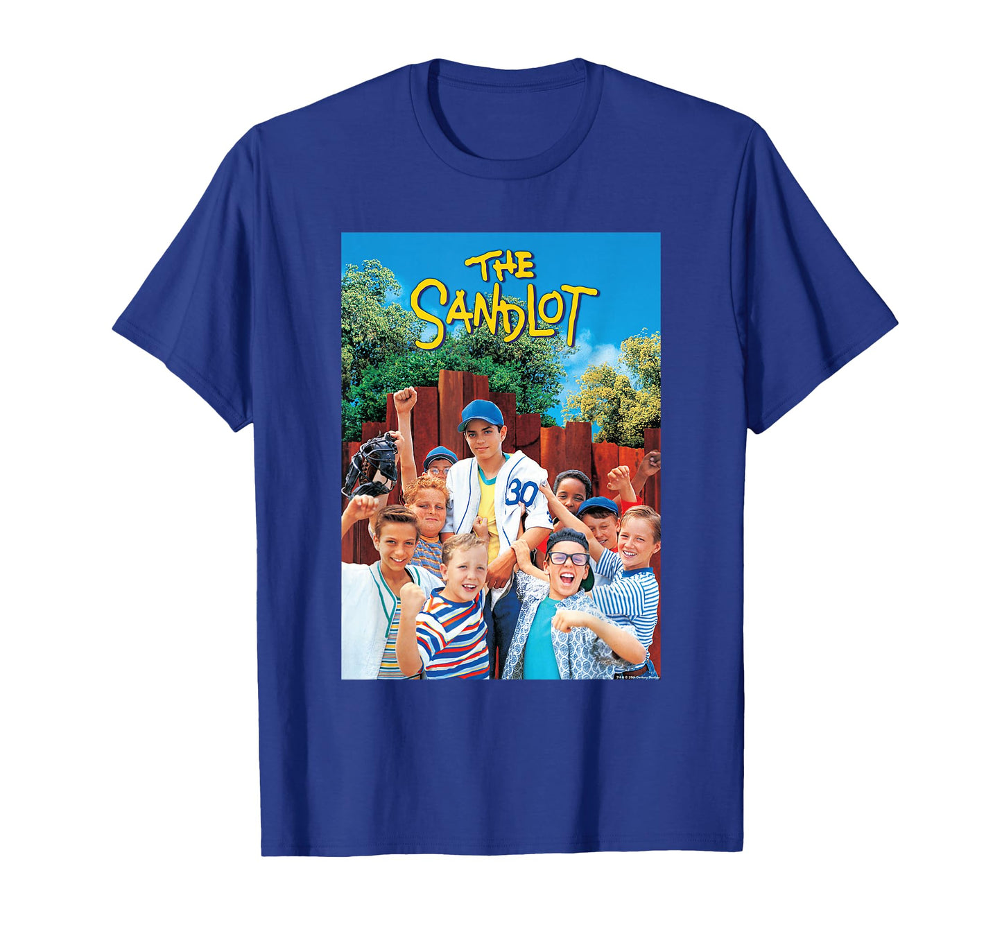 The Sandlot Baseball Team Official 1993 Movie T-Shirt