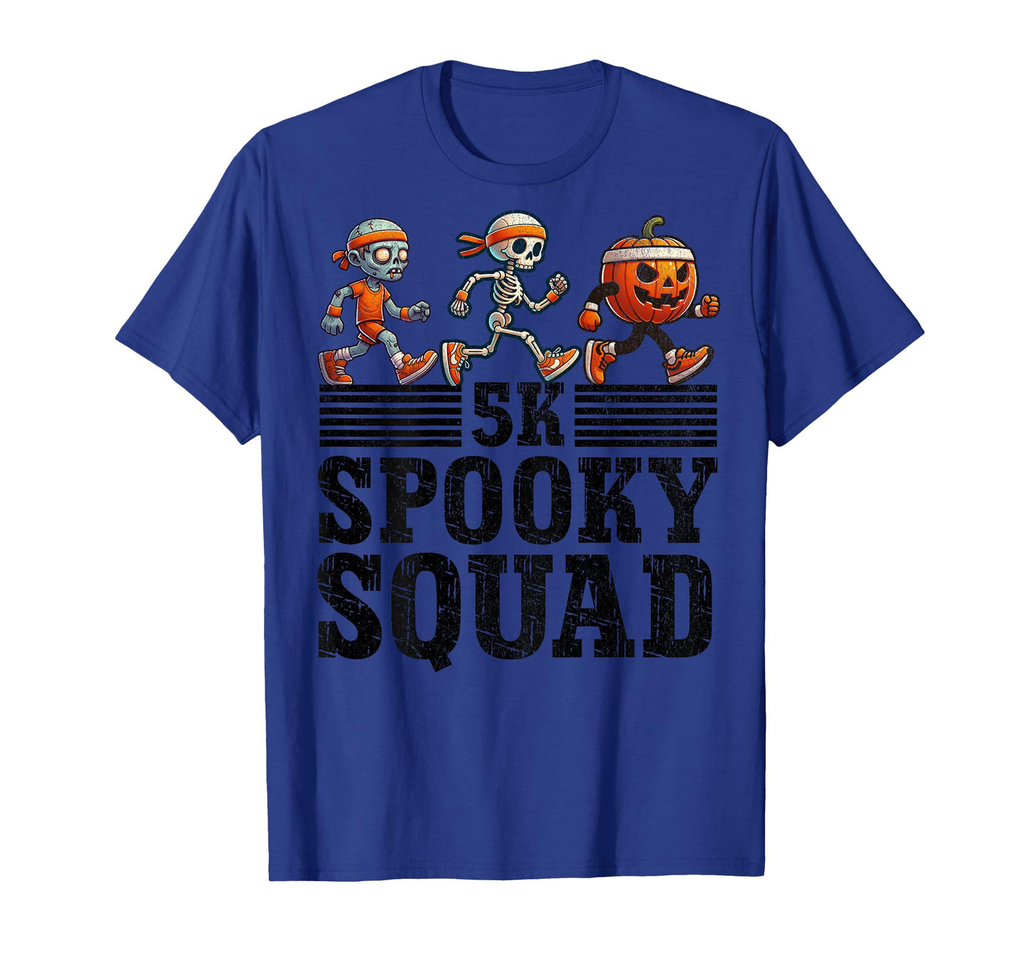 (BACK PRINT) Halloween Fun Run Matching Halloween 5K Runners T-Shirt