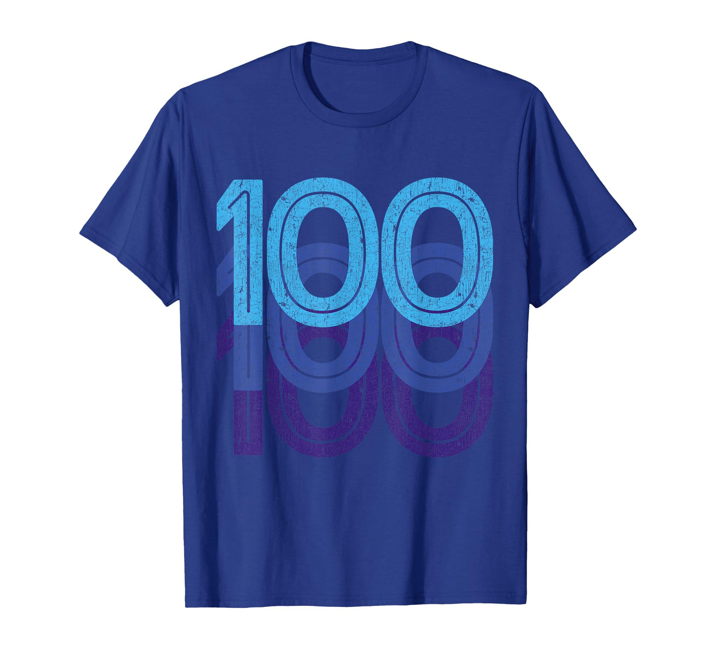 100 Lucky Number 100th Year Birthday Age Sports Team T-Shirt