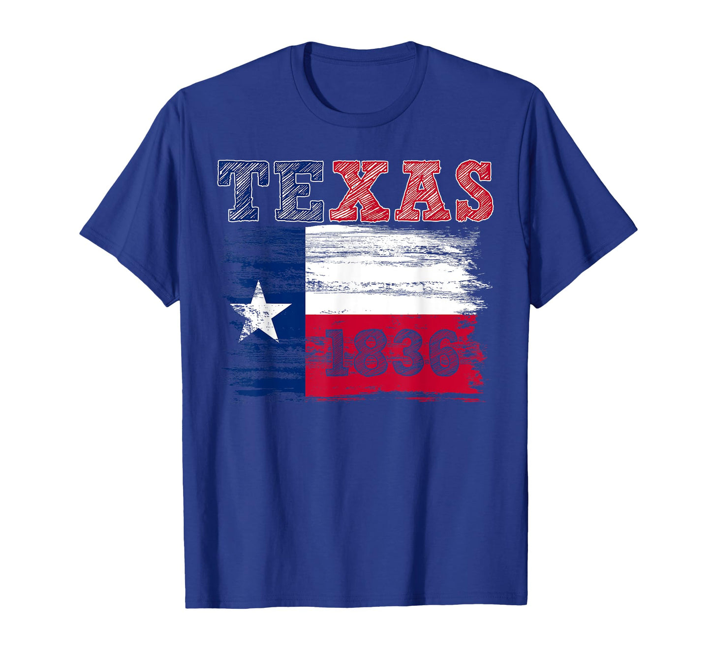 Texas Independence Day Freedom Since March 2 1836 Texas Flag T-Shirt
