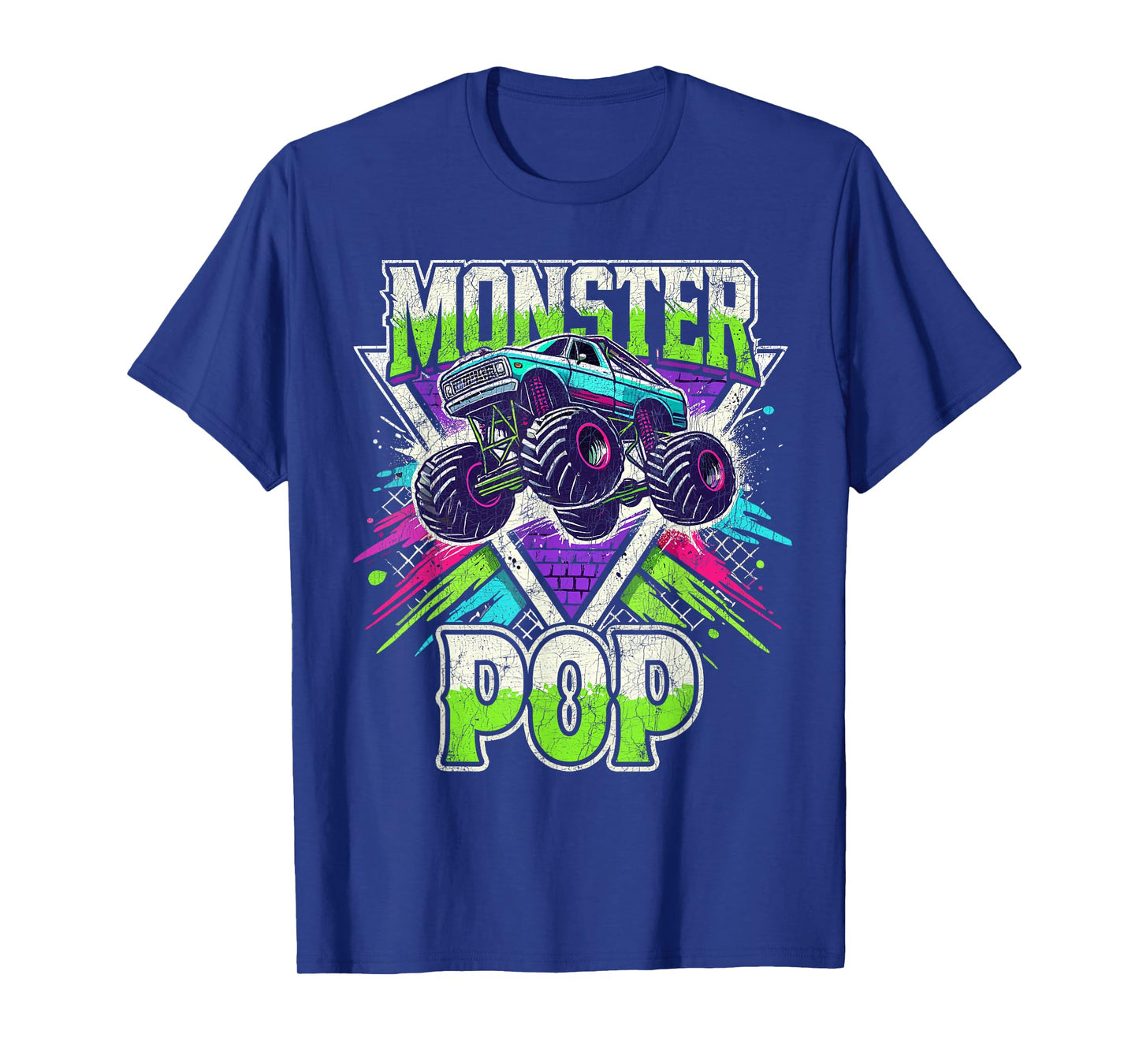 Matching Monster Truck Costume, Jam Birthday Monster Pop T-Shirt
