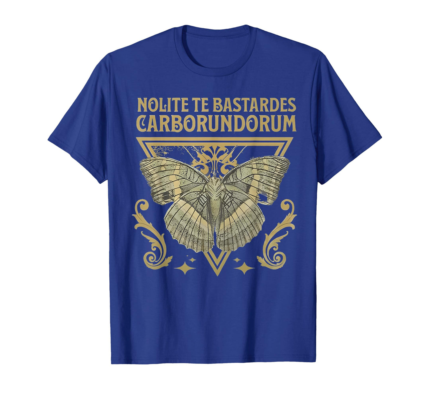 Nolite Retro Te Bastardes Butterfly Carborundorum Feminist T-Shirt