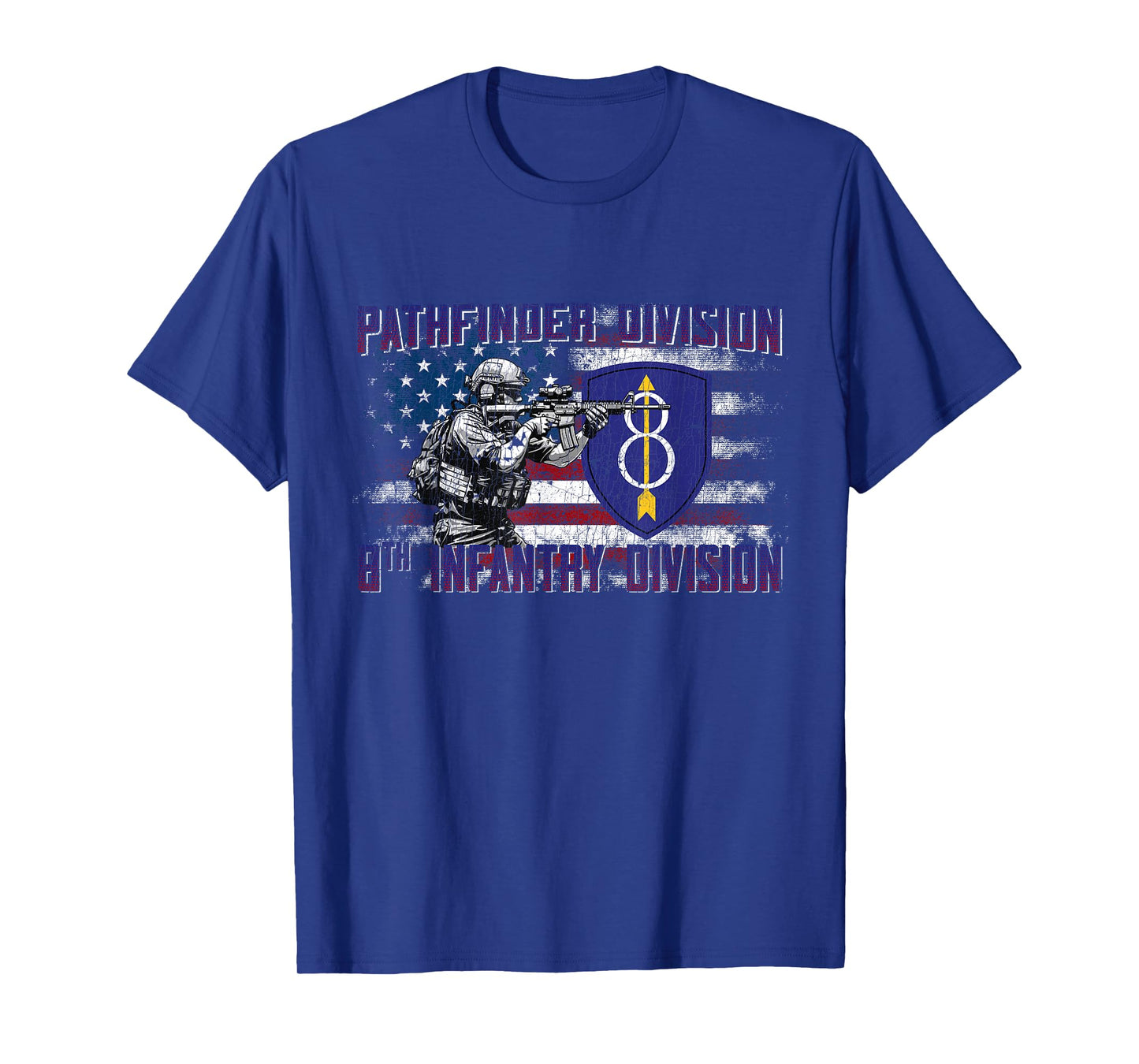 8th Infantry Division 8th ID Golden Arrow Division Gifts T-Shirt