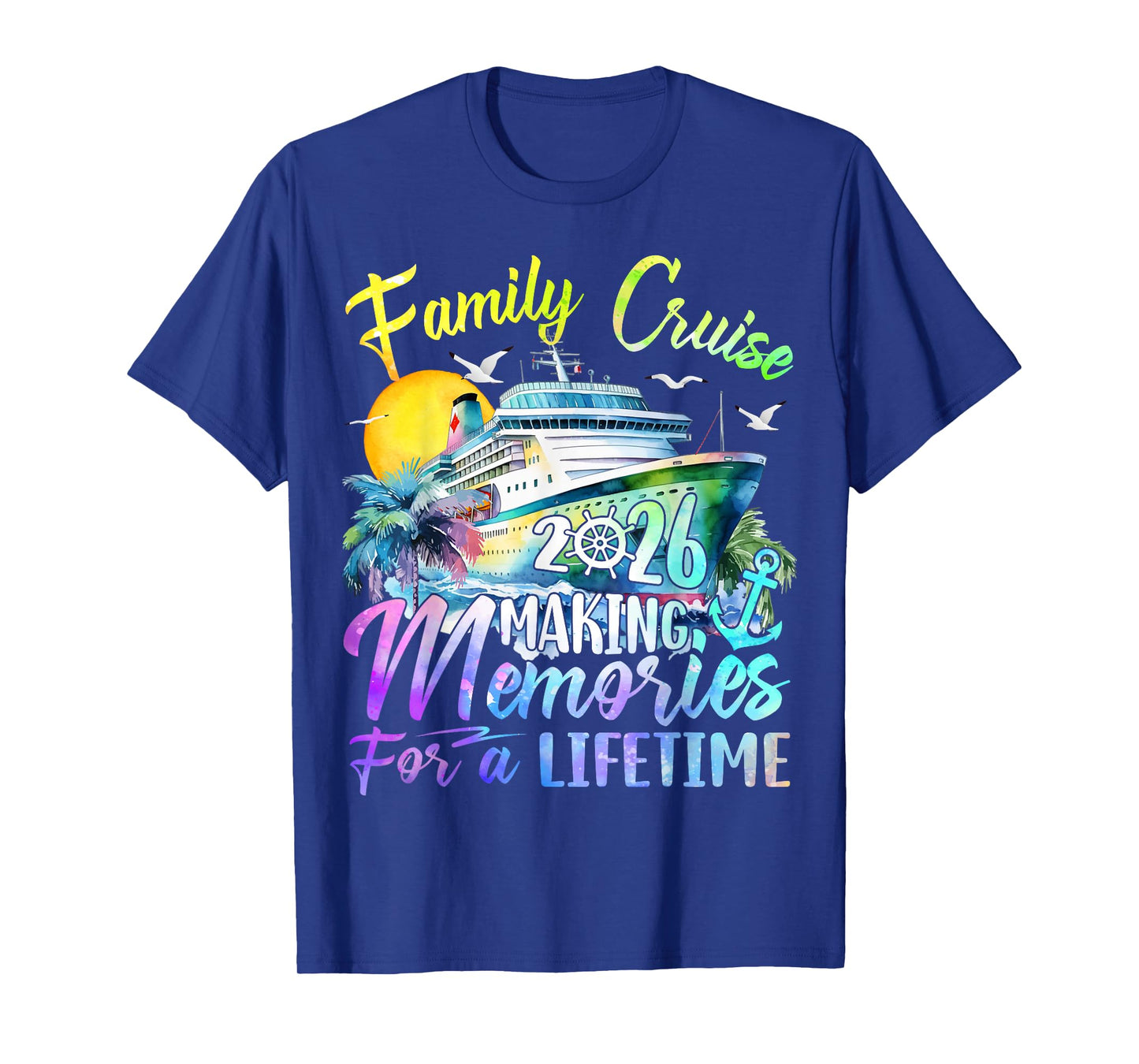 Family Cruise 2026 Family Matching Cruise Vacation Party T-Shirt