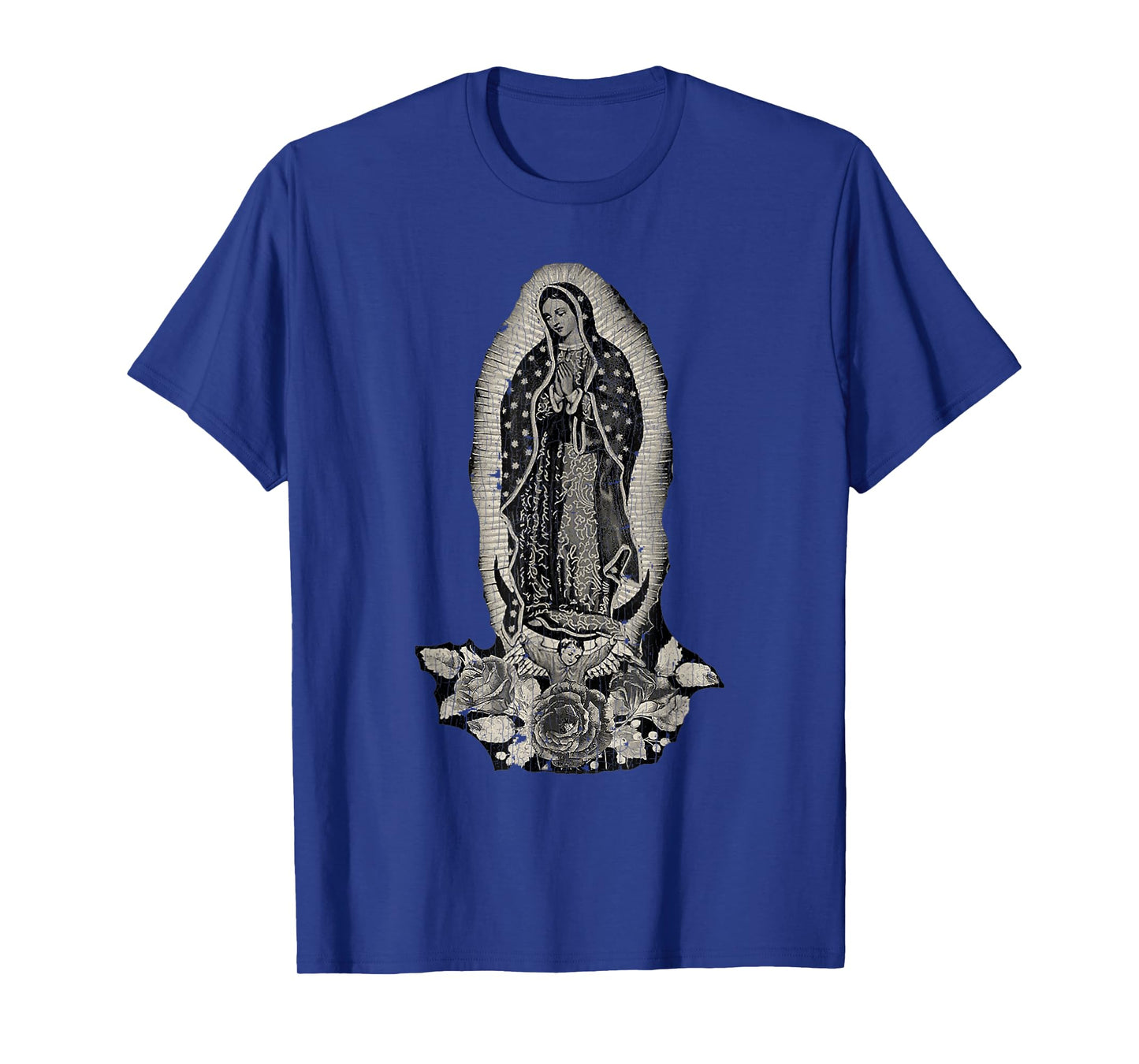 Vintage Retro Our Lady De Guadalupe Sant Mary For Christians T-Shirt