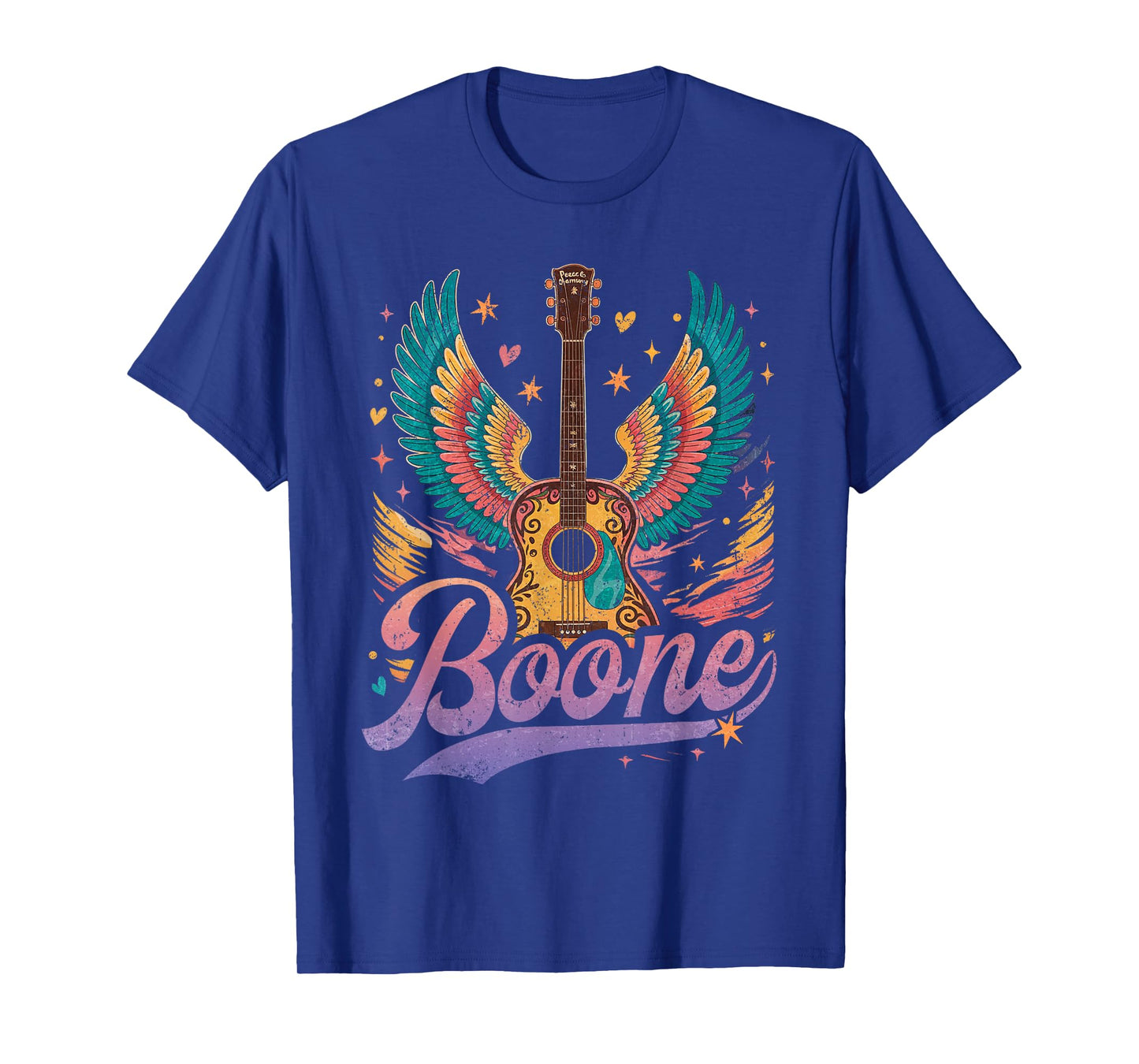 Boone Personalized Name Vintage Retro Girls Woman Man T-Shirt
