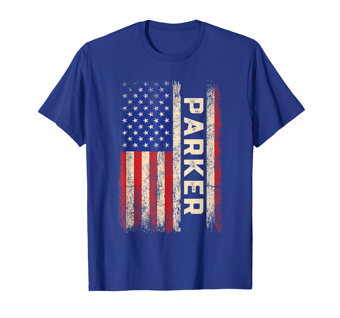 Parker Last Name Shirt Parker Name American Flag T-Shirt for Women Kids Men