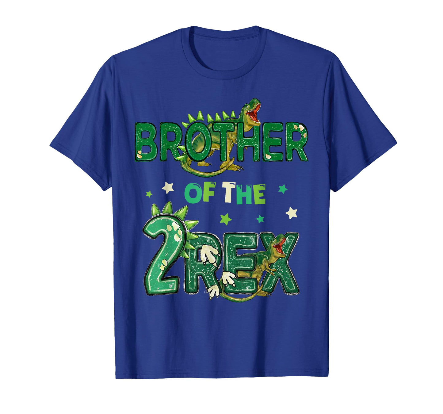 Brother of The Two Rex Birthday Dinosaur Family Matching T-Shirt