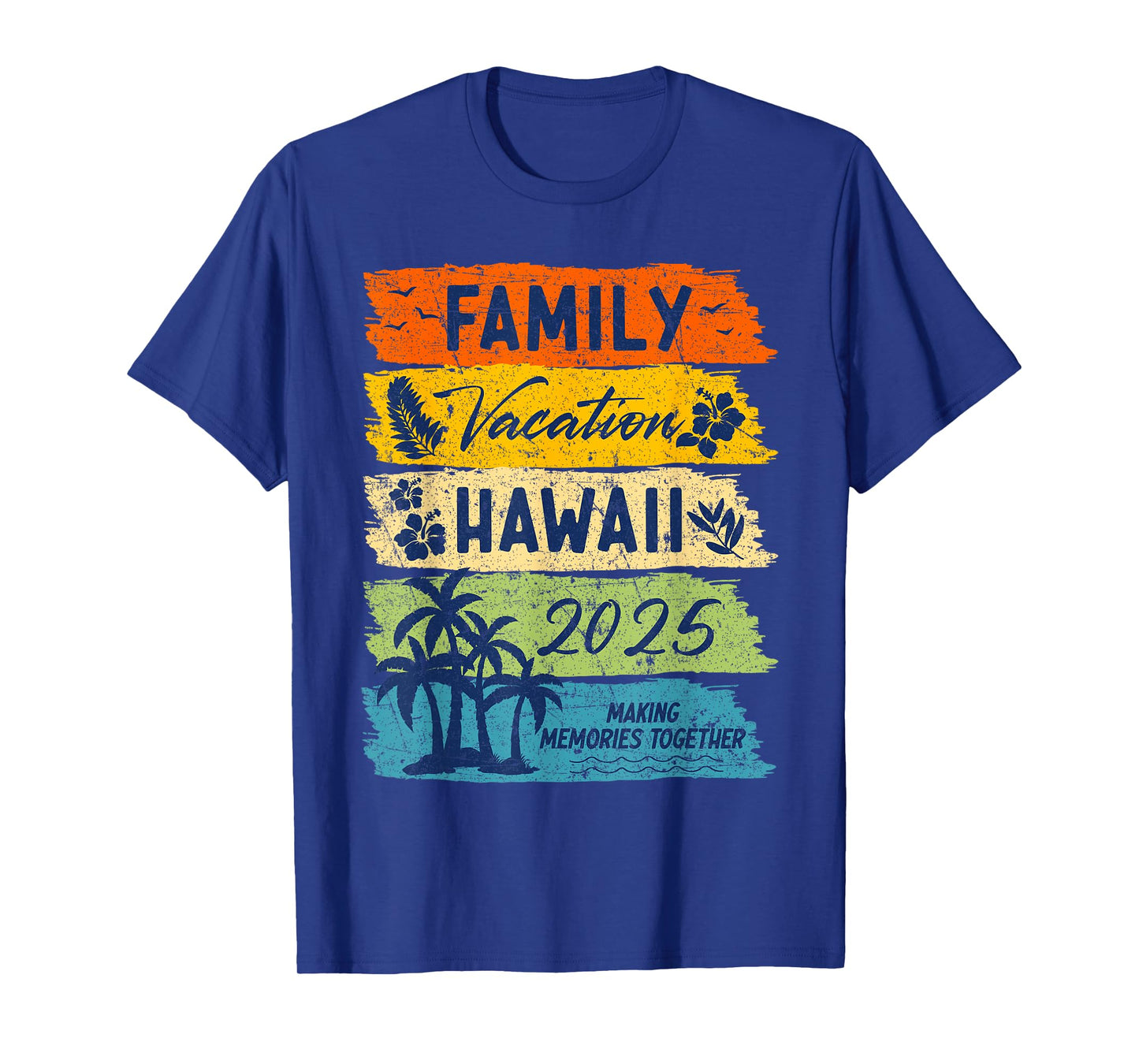 Family Vacation Hawaii 2025 Matching Group Vacation T-Shirt