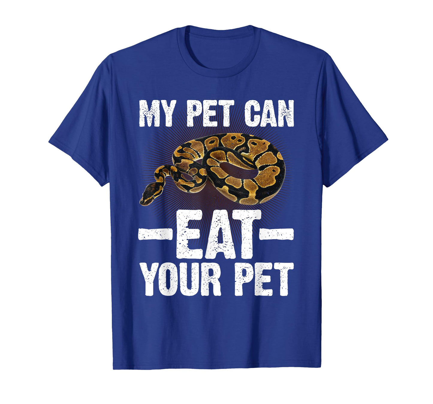 Ball Python Design For Men Women Snake Reptile Python Lover T-Shirt