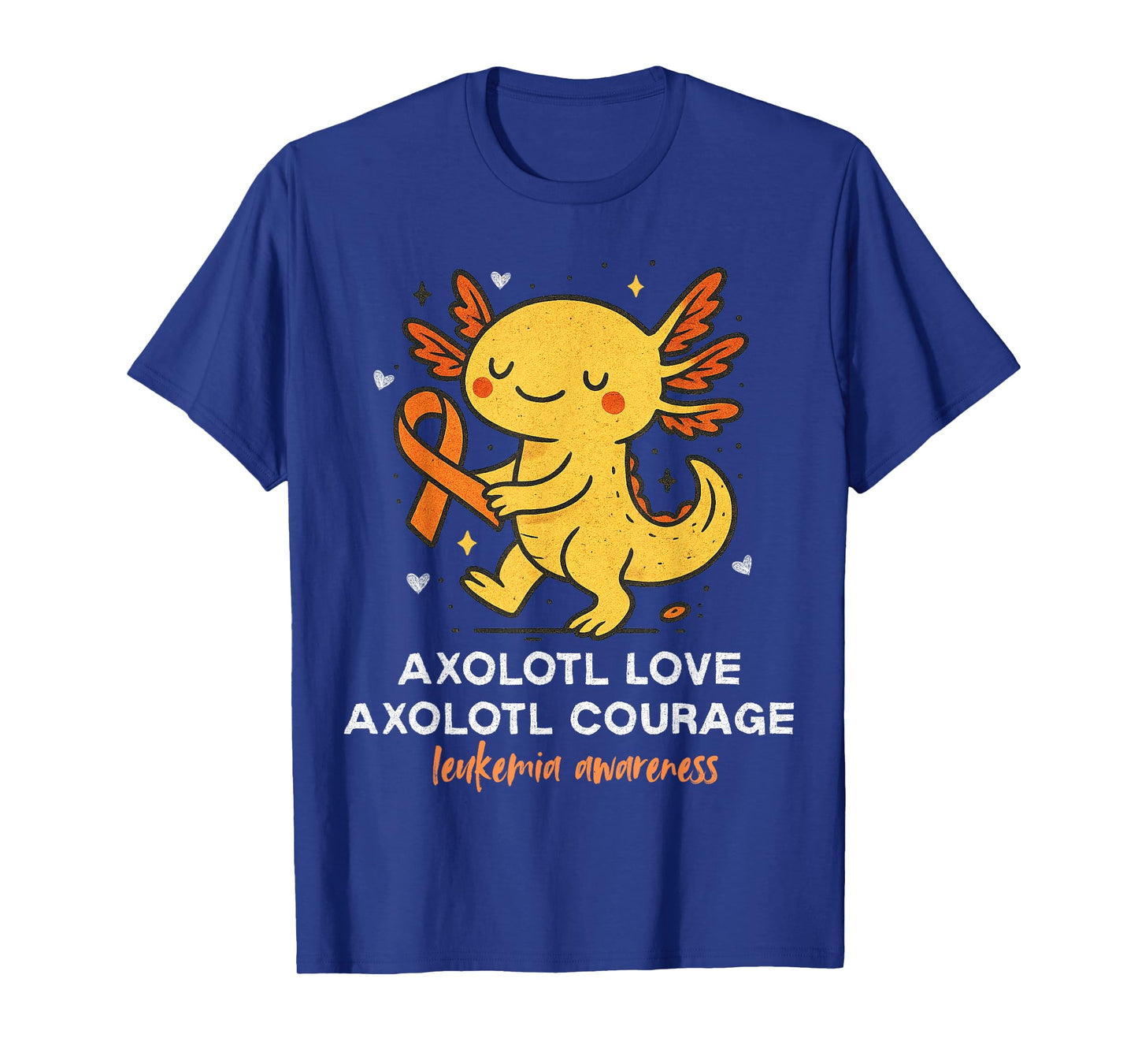 Axolotl Leukemia Awareness T-Shirt