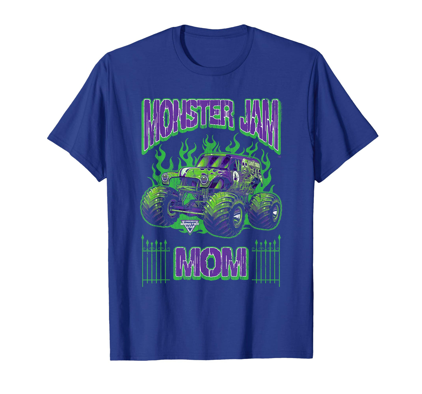 Monster Jam Grave Digger Mom Family Motorsports T-Shirt