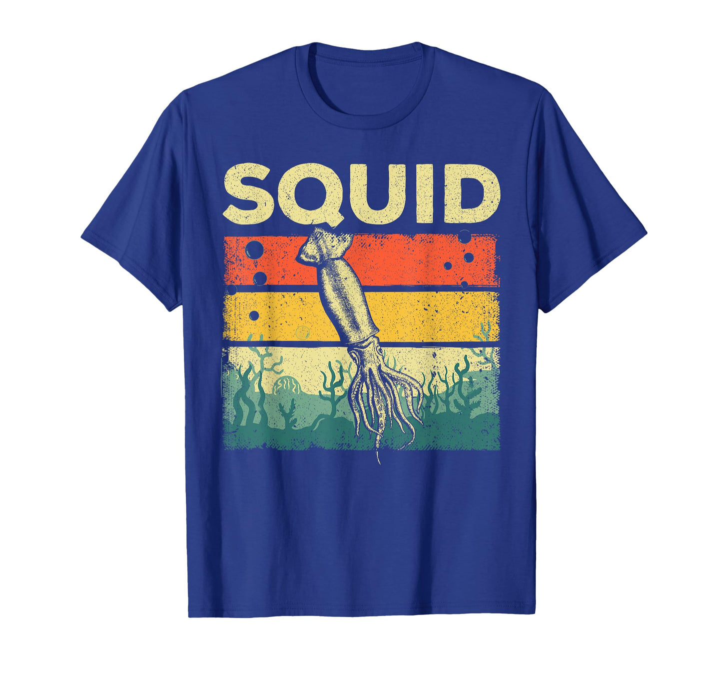 Cool Squid For Men Women Biologist Sea Animal Fish Lover T-Shirt