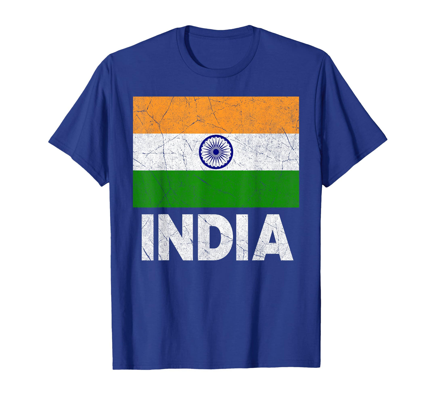 Indian Flag India For Men Women Boys Girls Kids Birthday T-Shirt