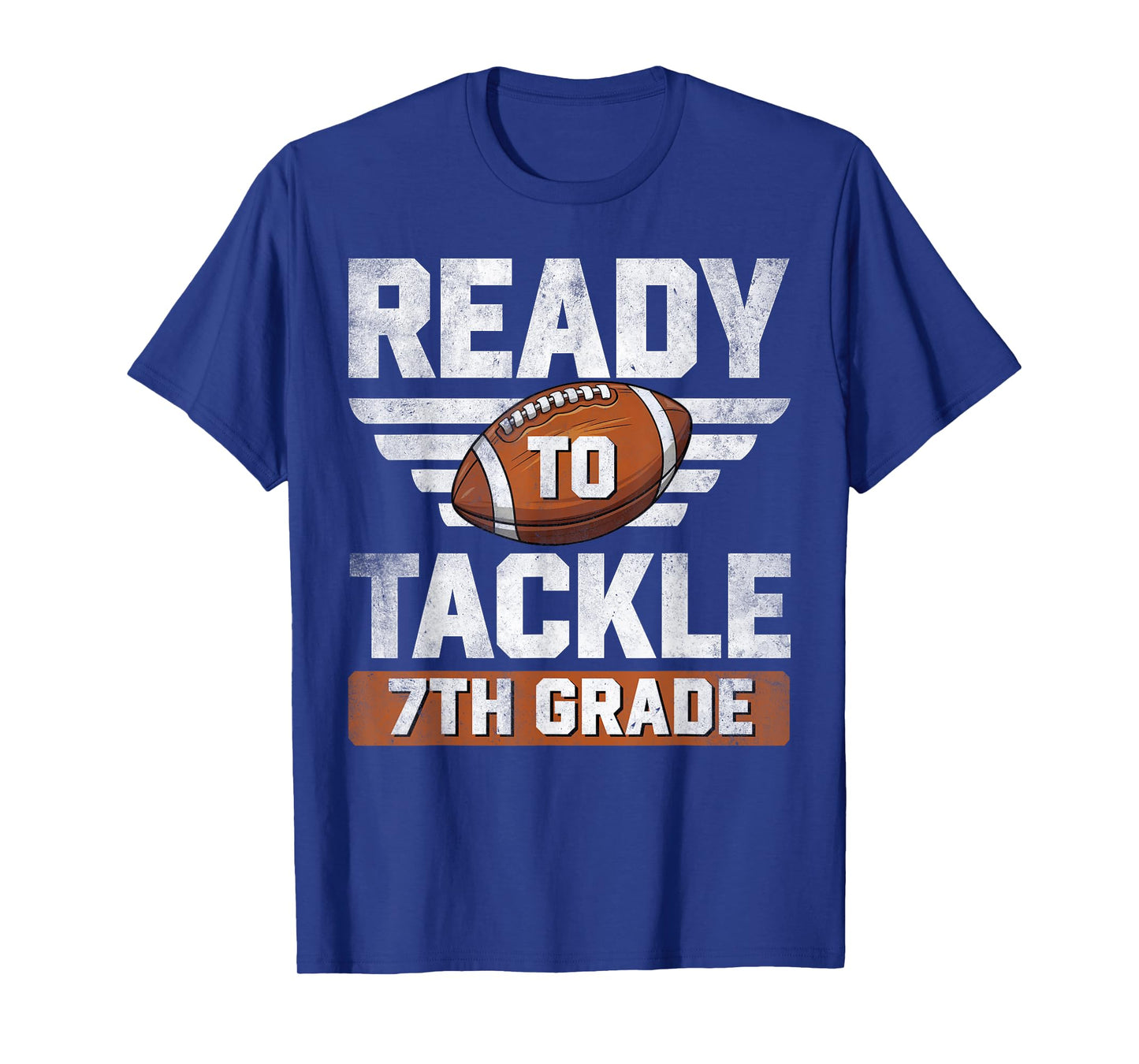 Ready To Tackle 7th Grade Football Back To School Boys Kids T-Shirt