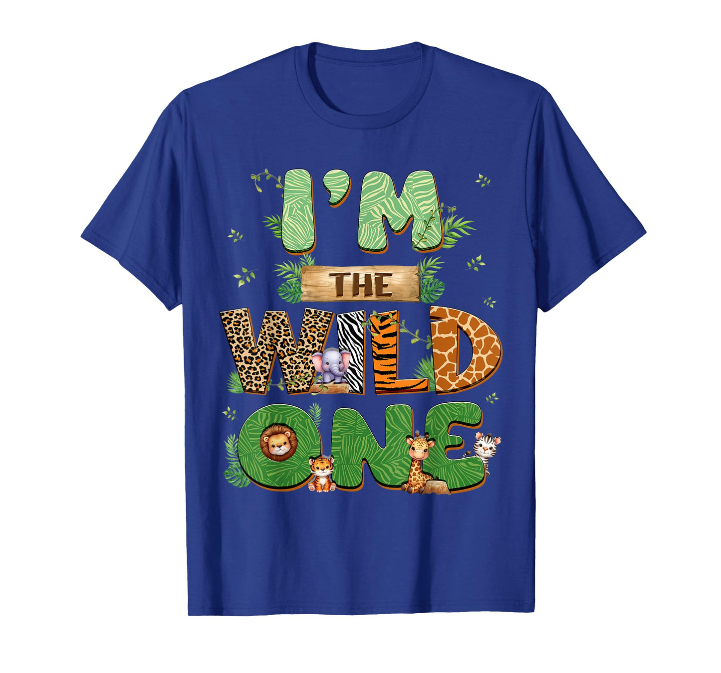 Im The Wild One Birthday Family Matching Party Decor T-Shirt