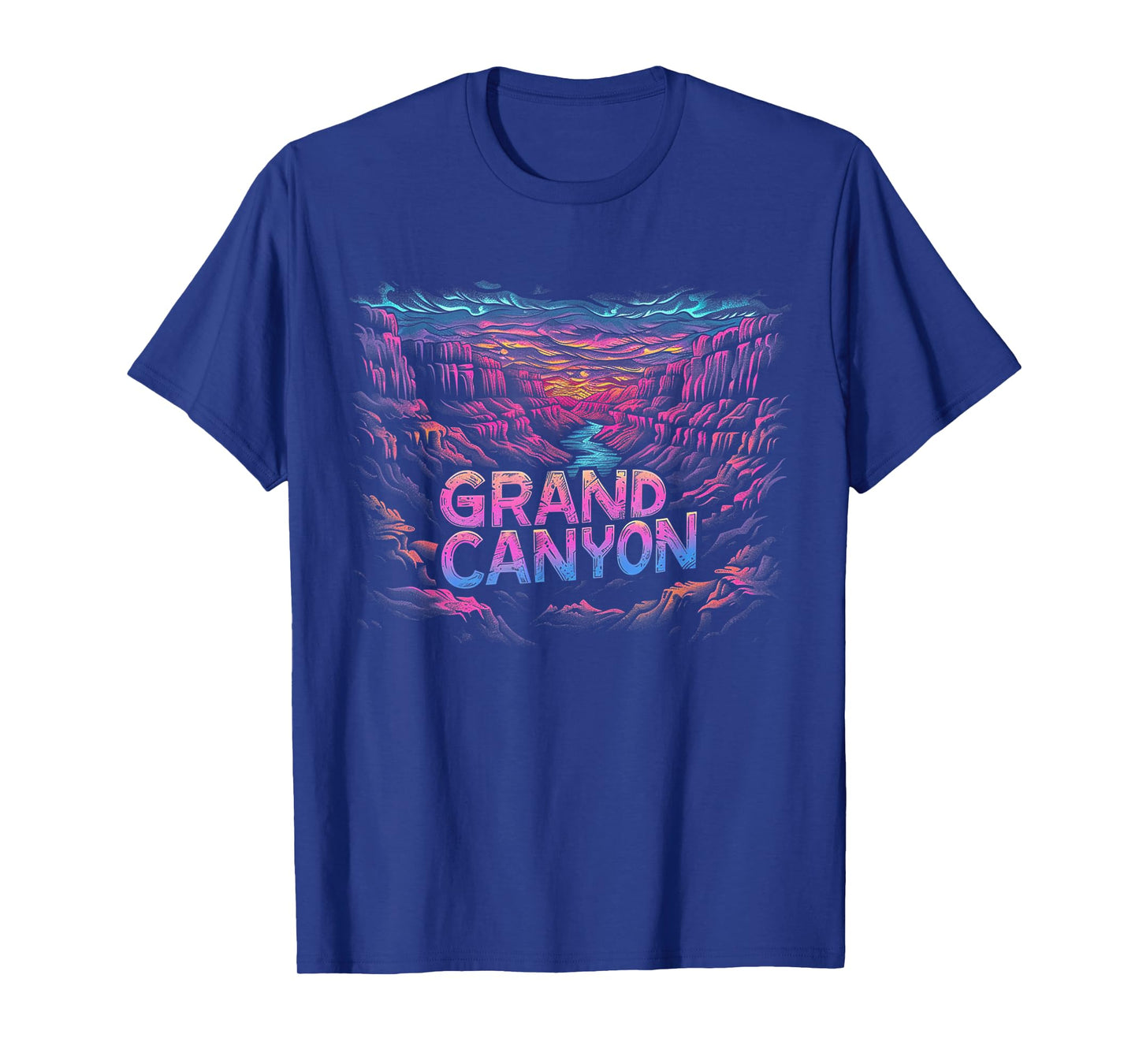 Grand Canyon - US National Park Vintage Men Women Kids Retro T-Shirt