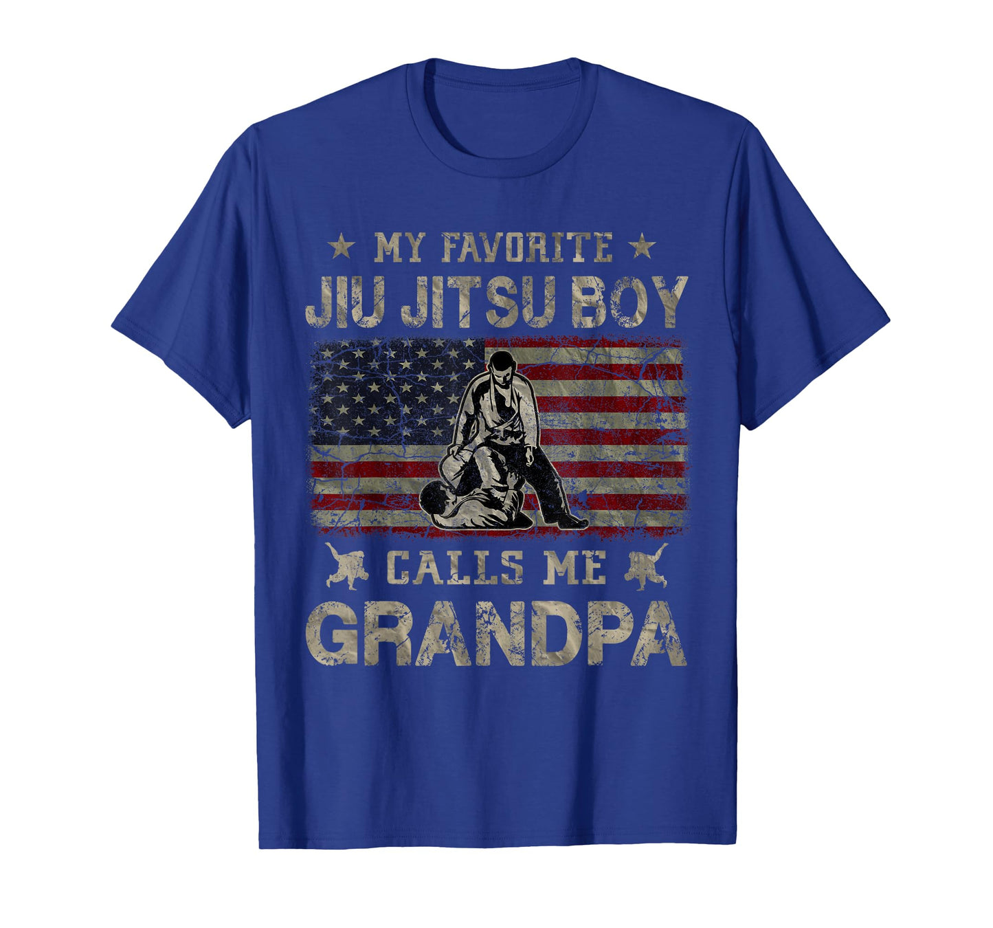 My Favorite Jiu Jitsu Boy Calls Me Grandpa Father's Day T-Shirt