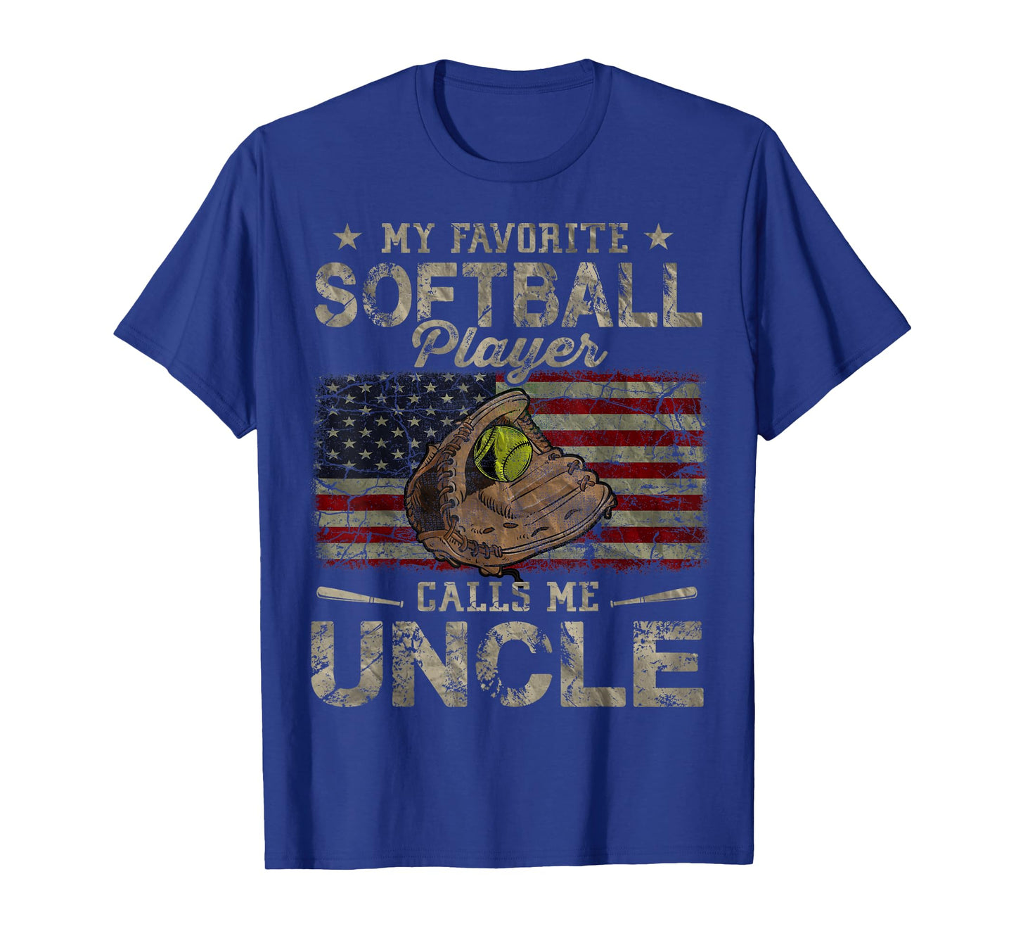 My Favorite Softball Player Calls Me Uncle Father's Day T-Shirt