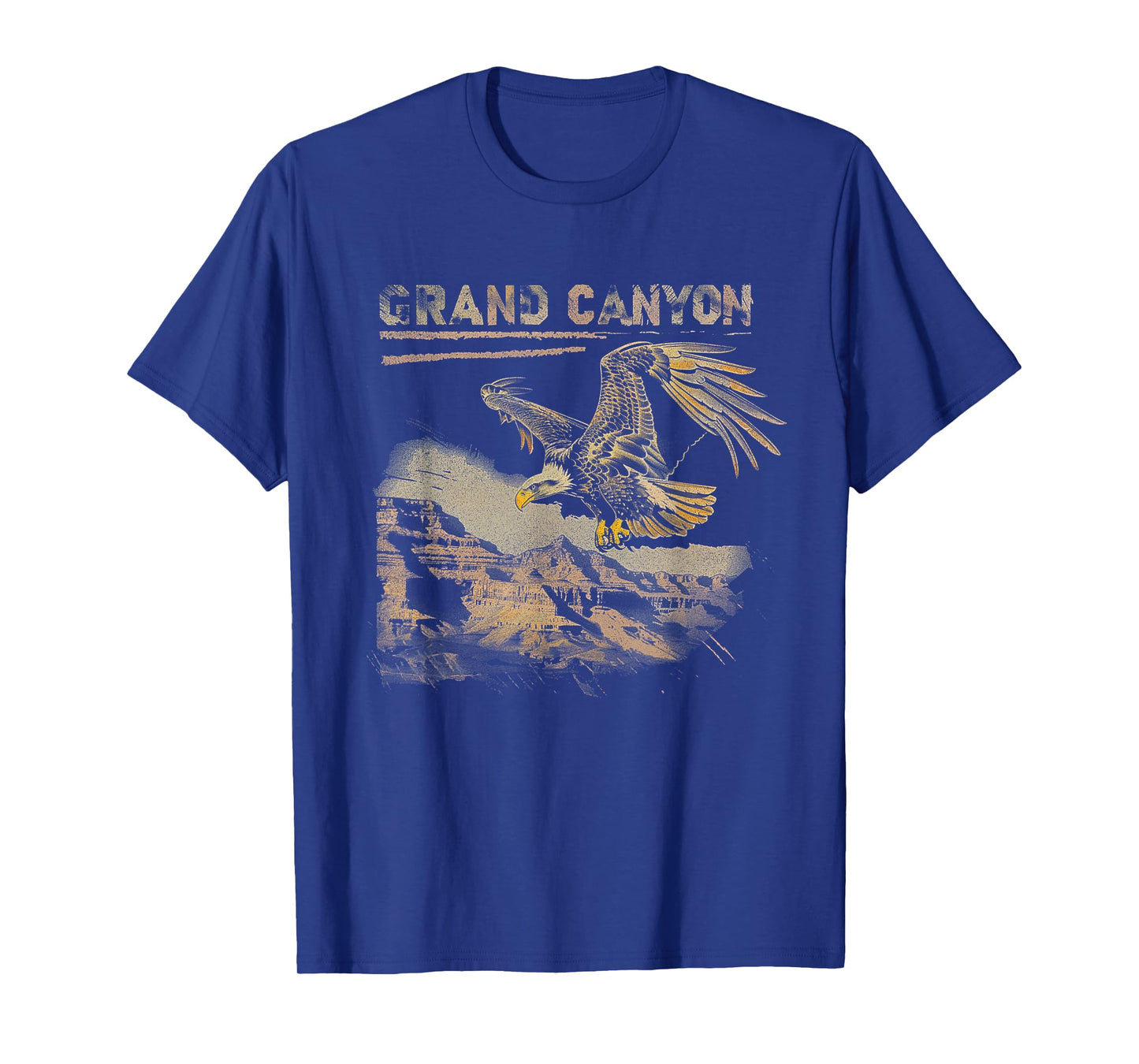 Grand Canyon - US National Park Vintage Men Women Kids Retro T-Shirt